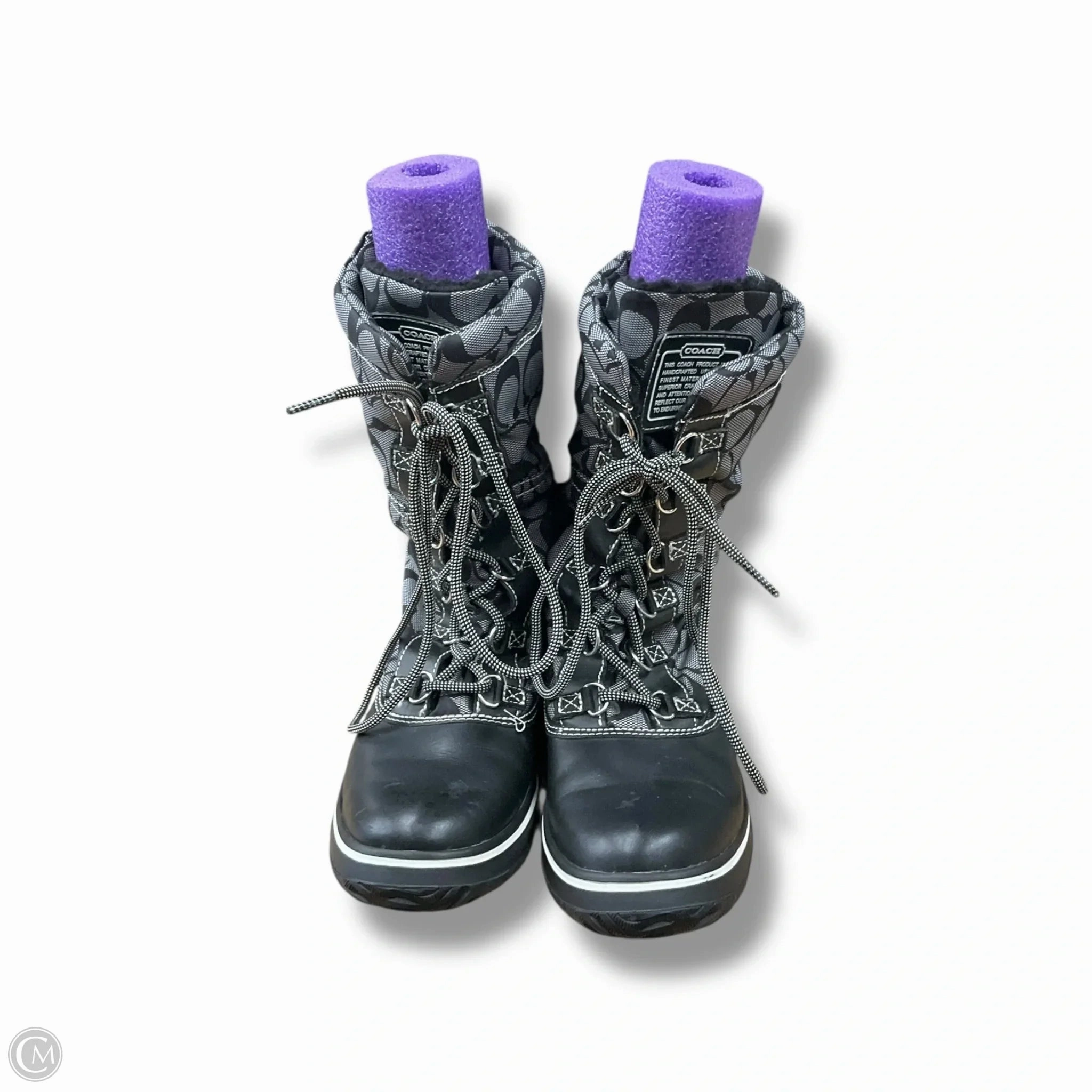 Anti Odor Rural Traveler Hiking Fit Boots Ankle Flats By Coach In Multi-colored, Size: 7