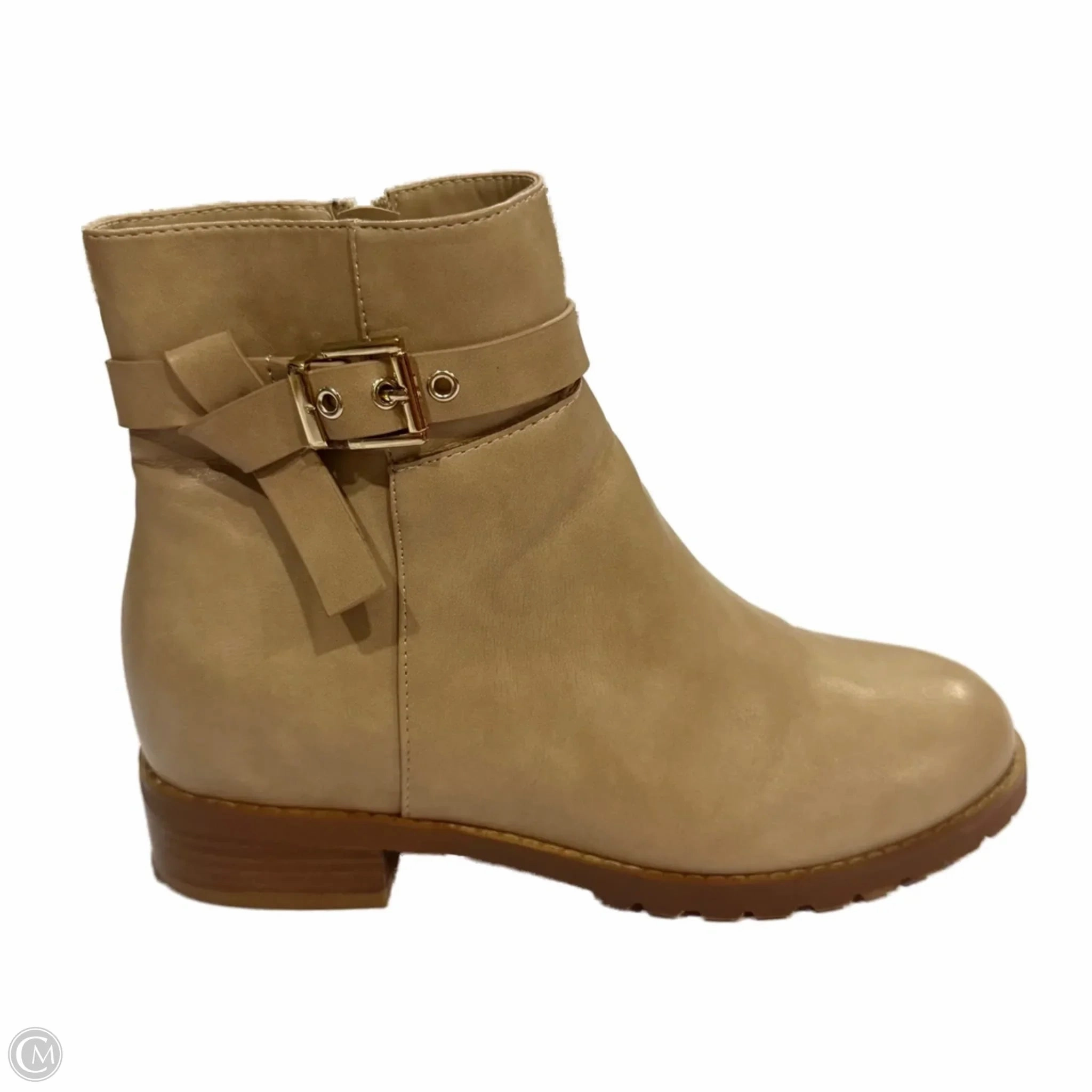 Boots Ankle Flats By Crown And Ivy In Cream, Size: 11 slip-resistant Insulated Rural Traveler