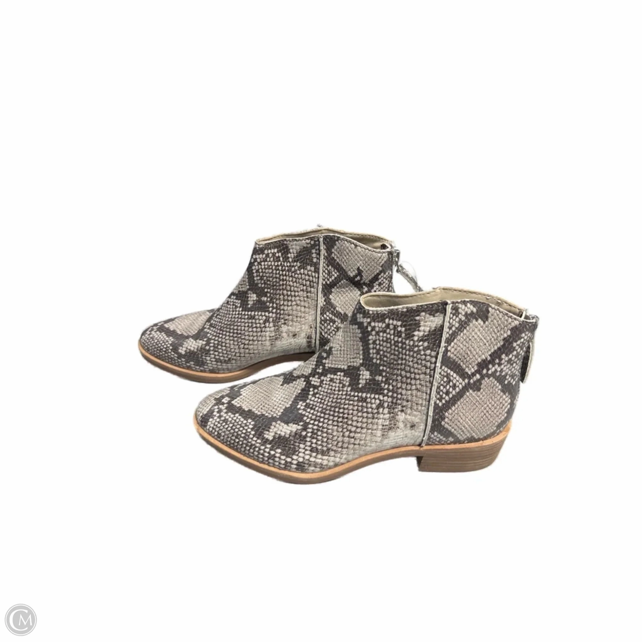 Boots Ankle Flats By Dolce Vita In Animal Print, Size: 8.5 Padded Interior Rural Traveler Impact Resistant Heel