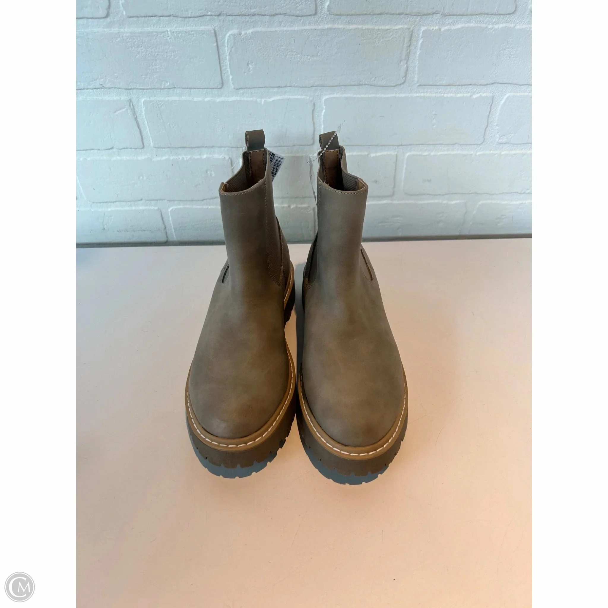 Boots Ankle Flats By Dolce Vita In Tan, Size: 6 Lace Up Premium Protection