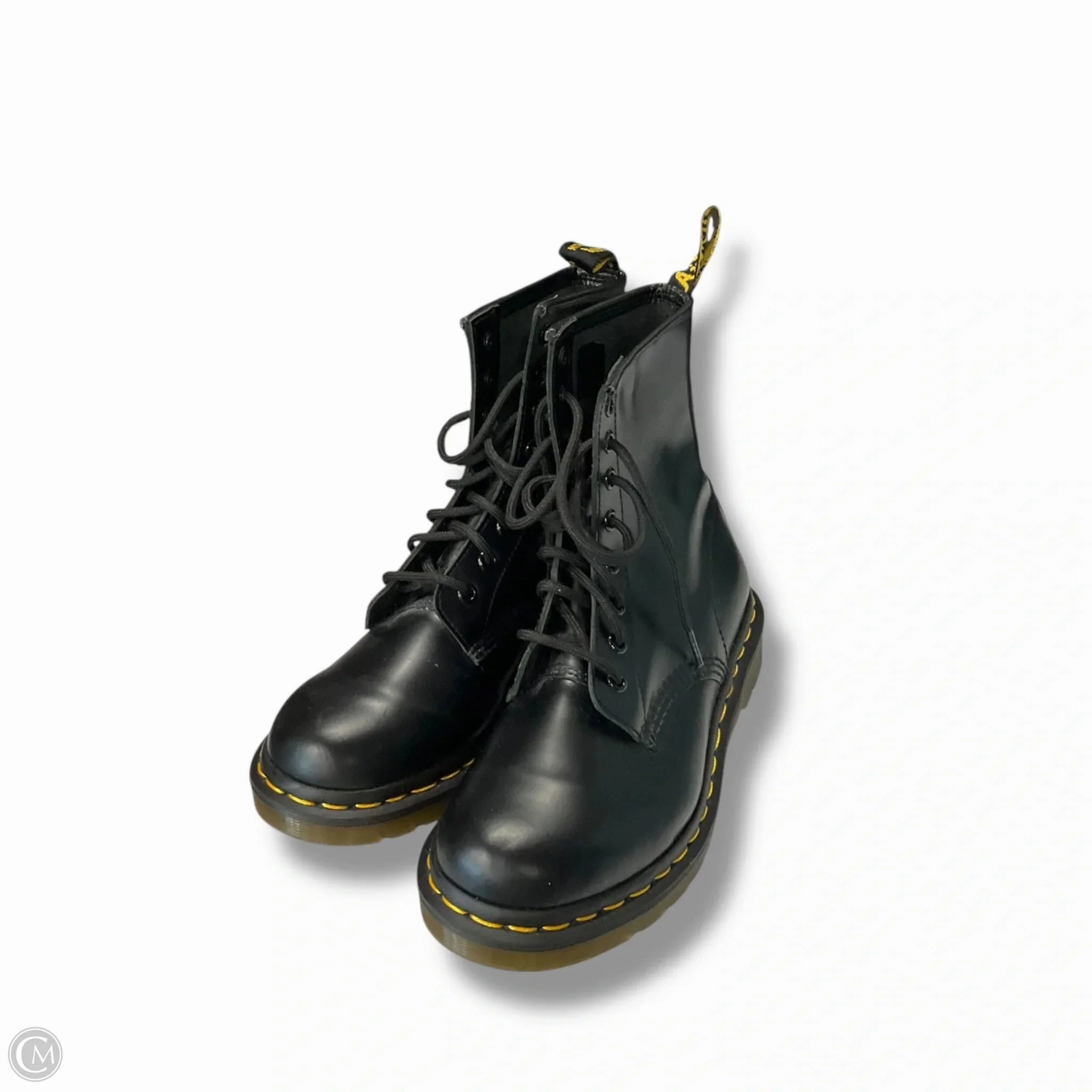 Boots Ankle Flats By Dr Martens In Black, Size: 7 Trail Ready