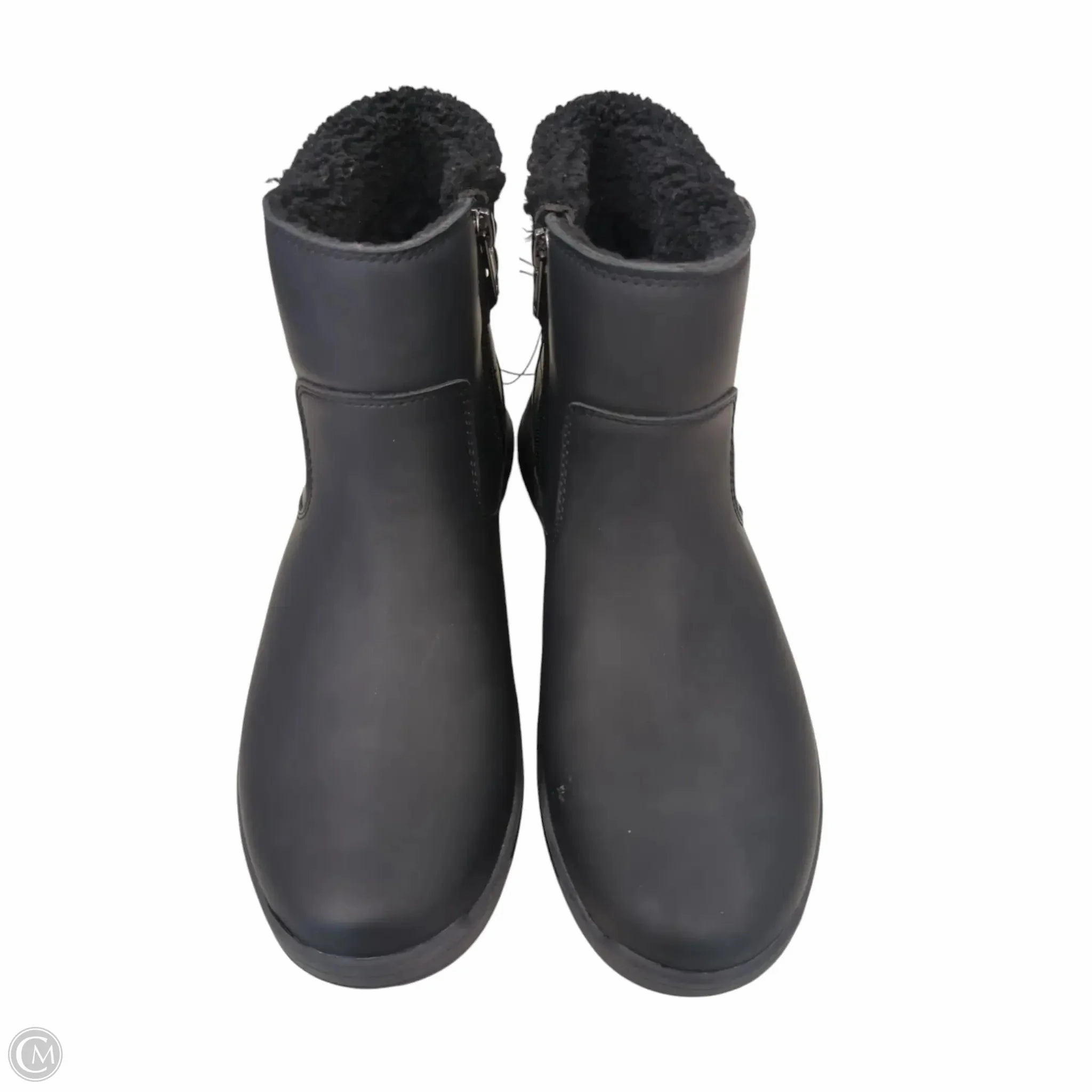 Boots Ankle Flats By Eddie Bauer In Black, Size: 8 Firm Hold