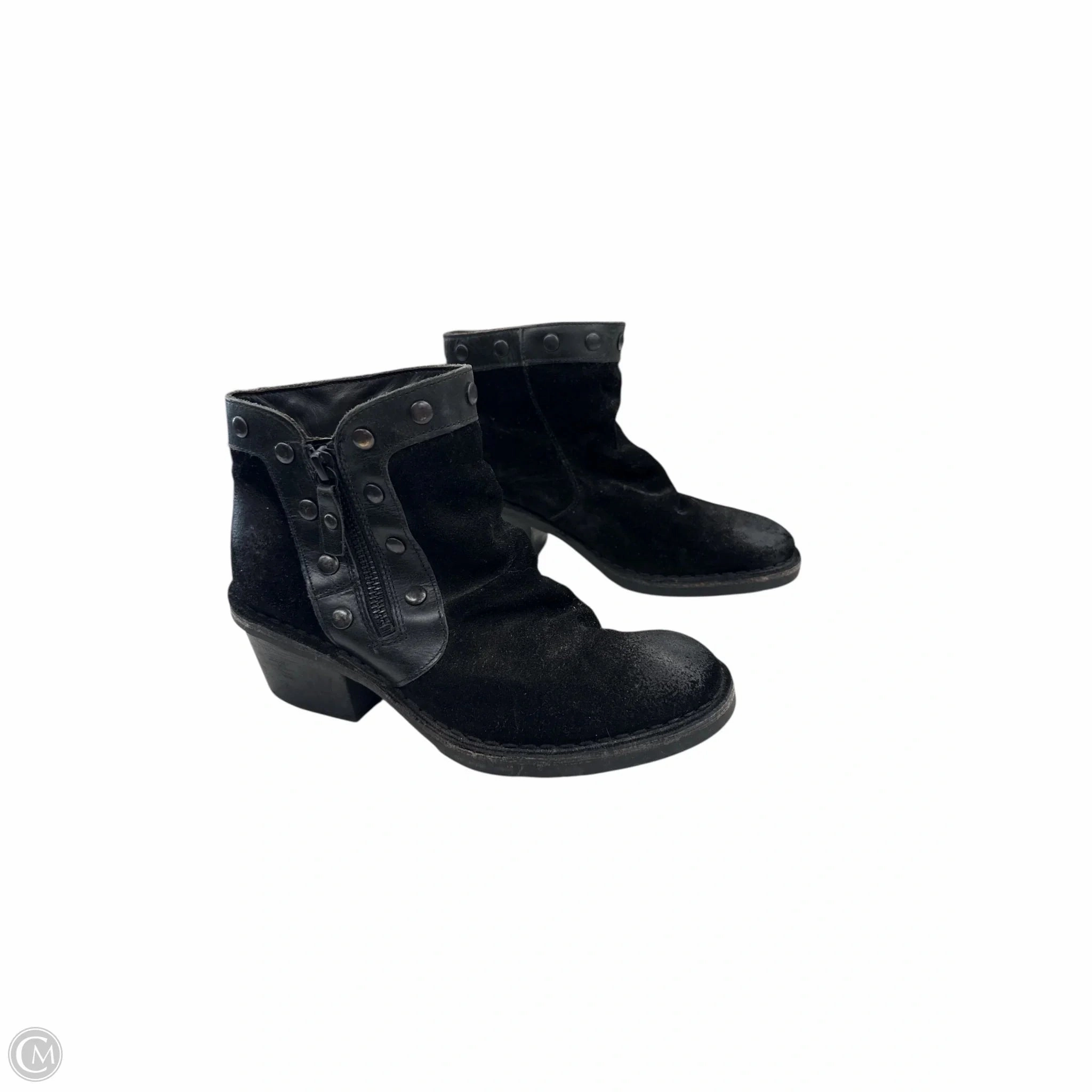 Run Errand Reliable Protection Boots Ankle Flats By Fly London In Black, Size: 6