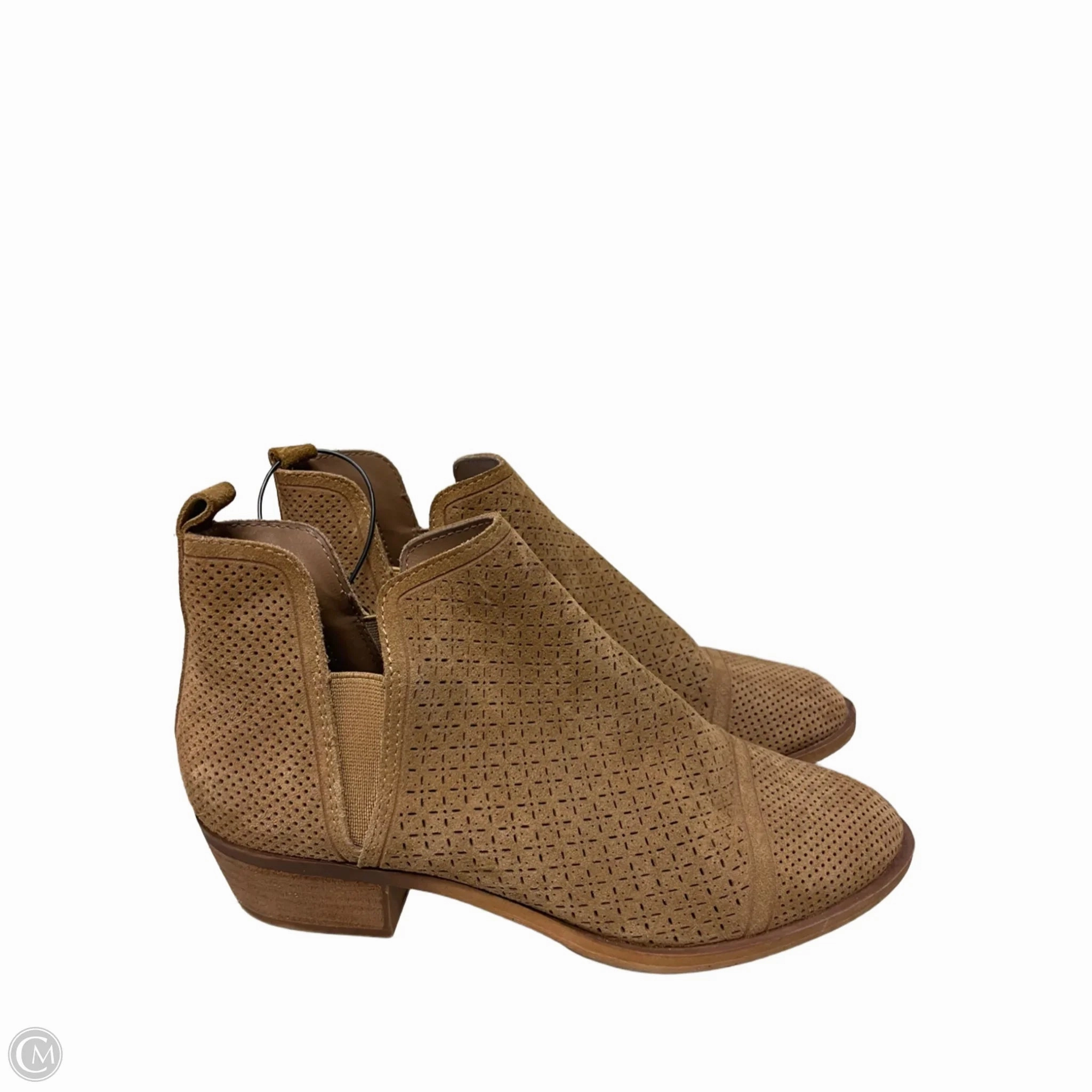 Impact Diffusion Tech Boots Ankle Flats By Kensie In Tan, Size: 8