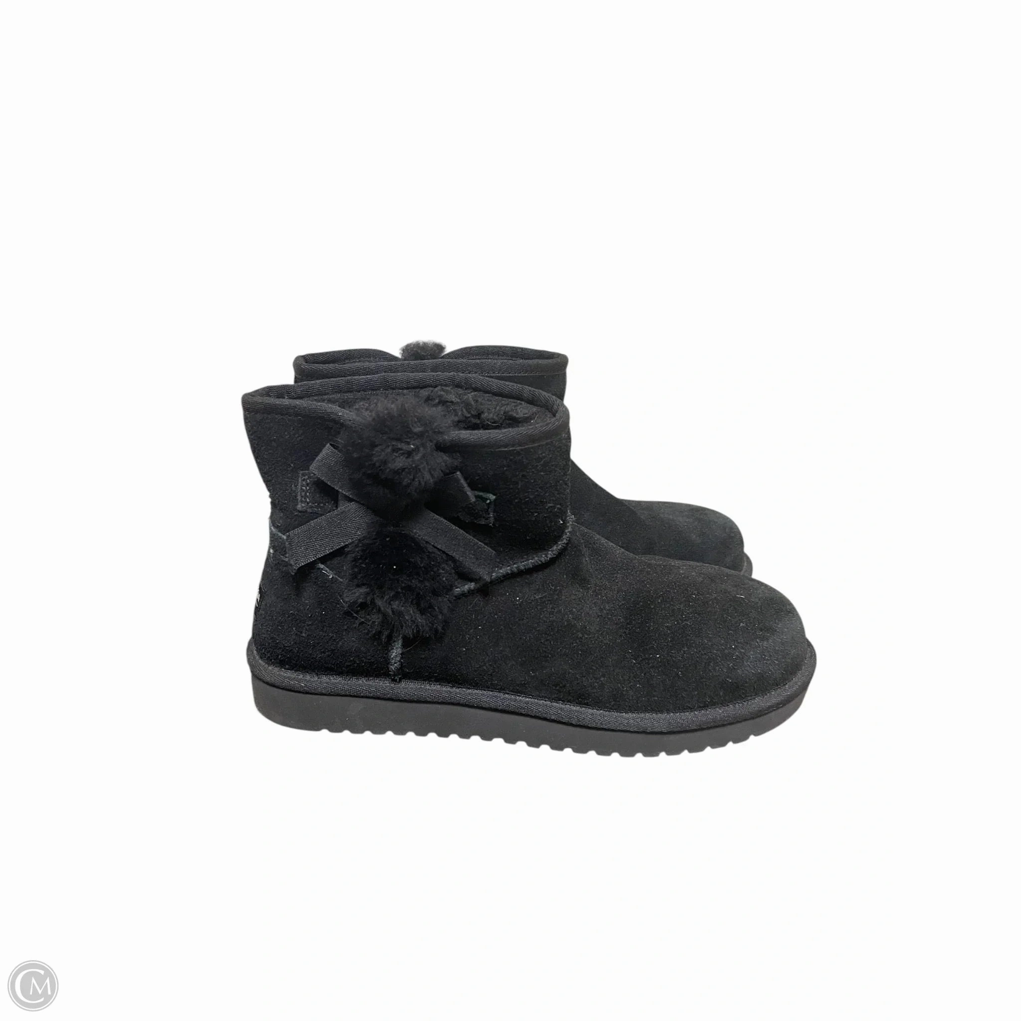 subtle style Everyday Comfort Boots Ankle Flats By Koolaburra By Ugg In Black, Size: 8