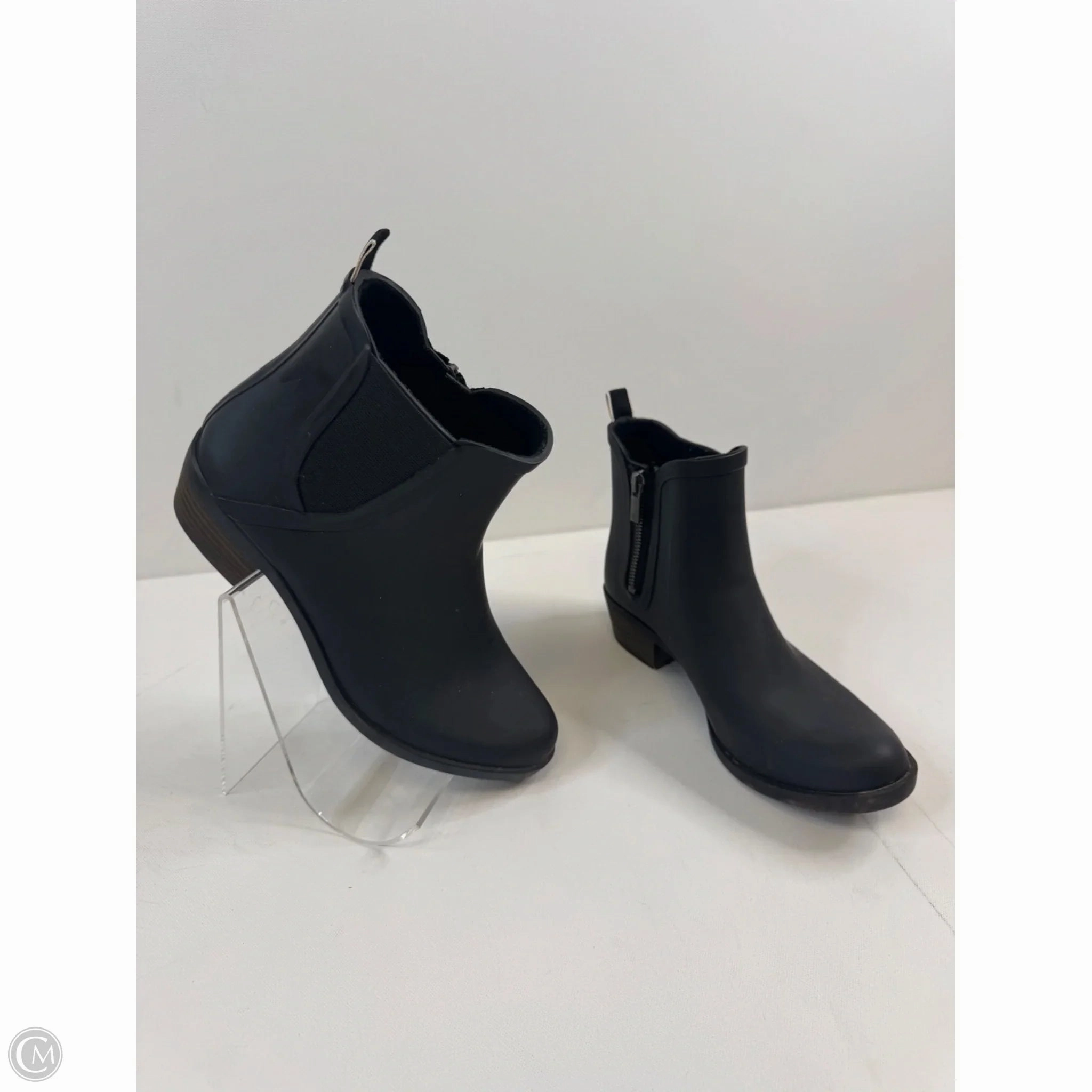 Boots Ankle Flats By Lucky Brand In Black, Size: 8 Wear resistant Shock Absorbing Urban Commute