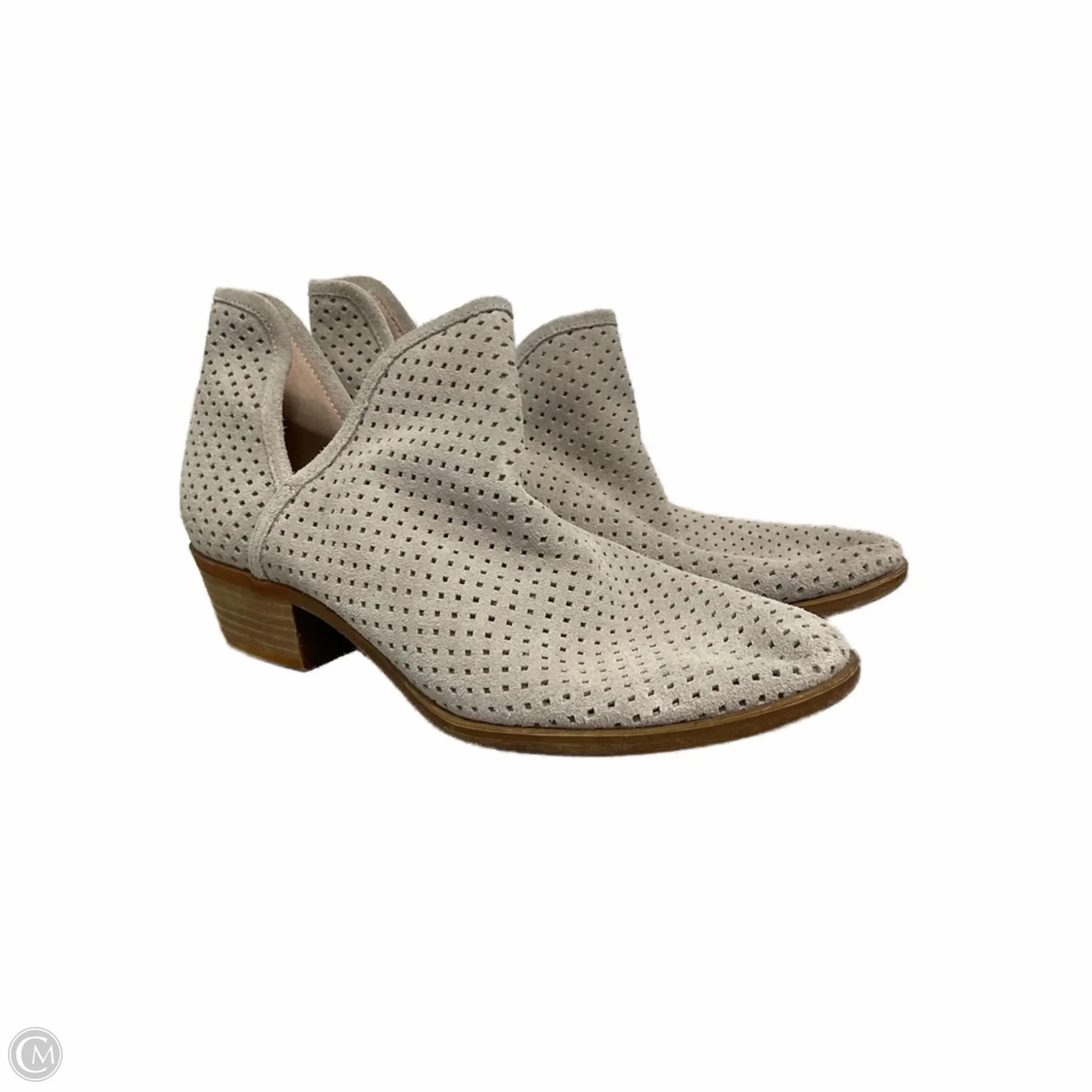 Resistant Layer RubberOutsole Boots Ankle Flats By Lucky Brand In Taupe, Size: 8.5