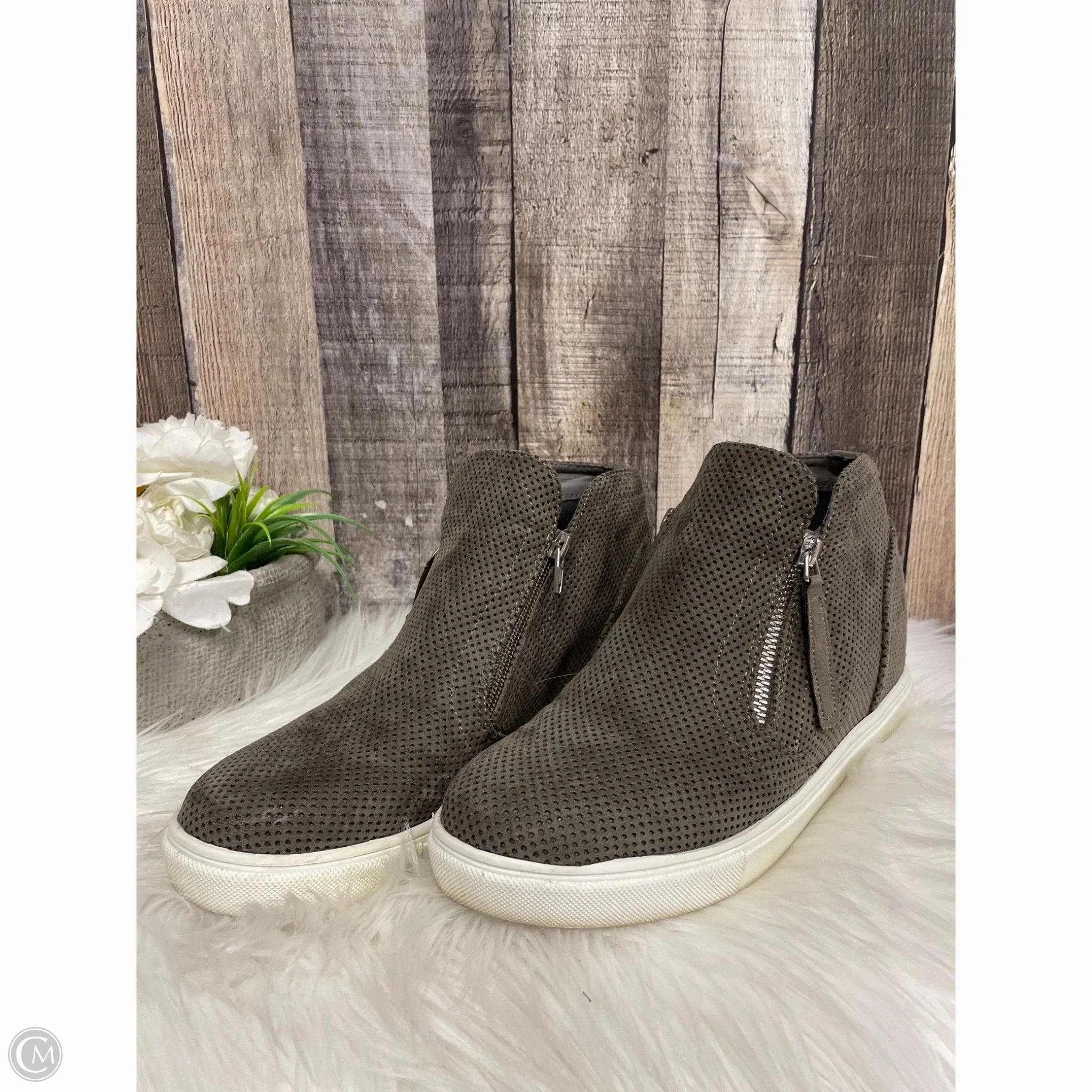 Boots Ankle Flats By Madden Girl In Brown, Size: 9 Responsive Midsole