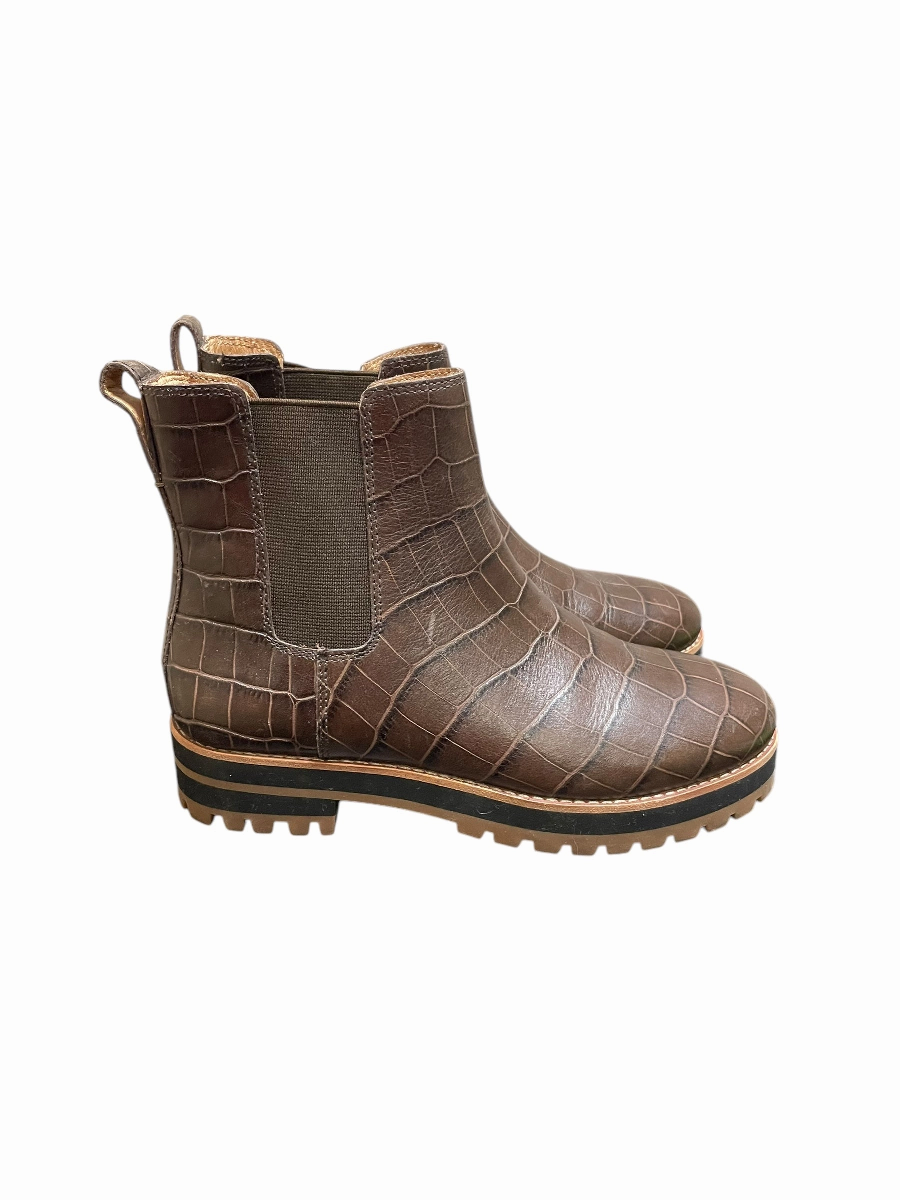 All-Purpose Use Boots Ankle Flats By Madewell In Brown, Size: 6