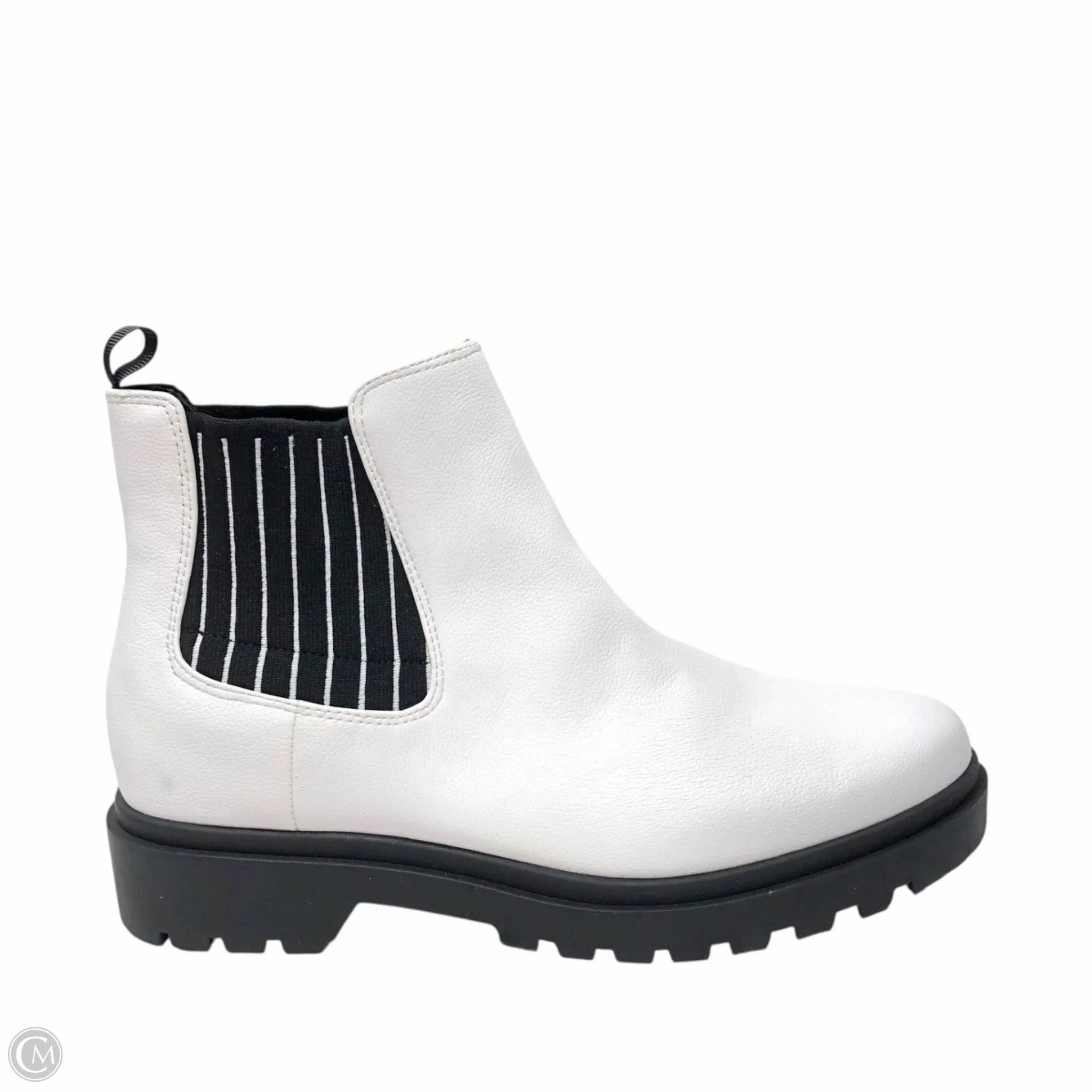 Quick Drying Adventure Journey Kid Fun Boots Ankle Flats By Mix No 6 In White, Size: 8