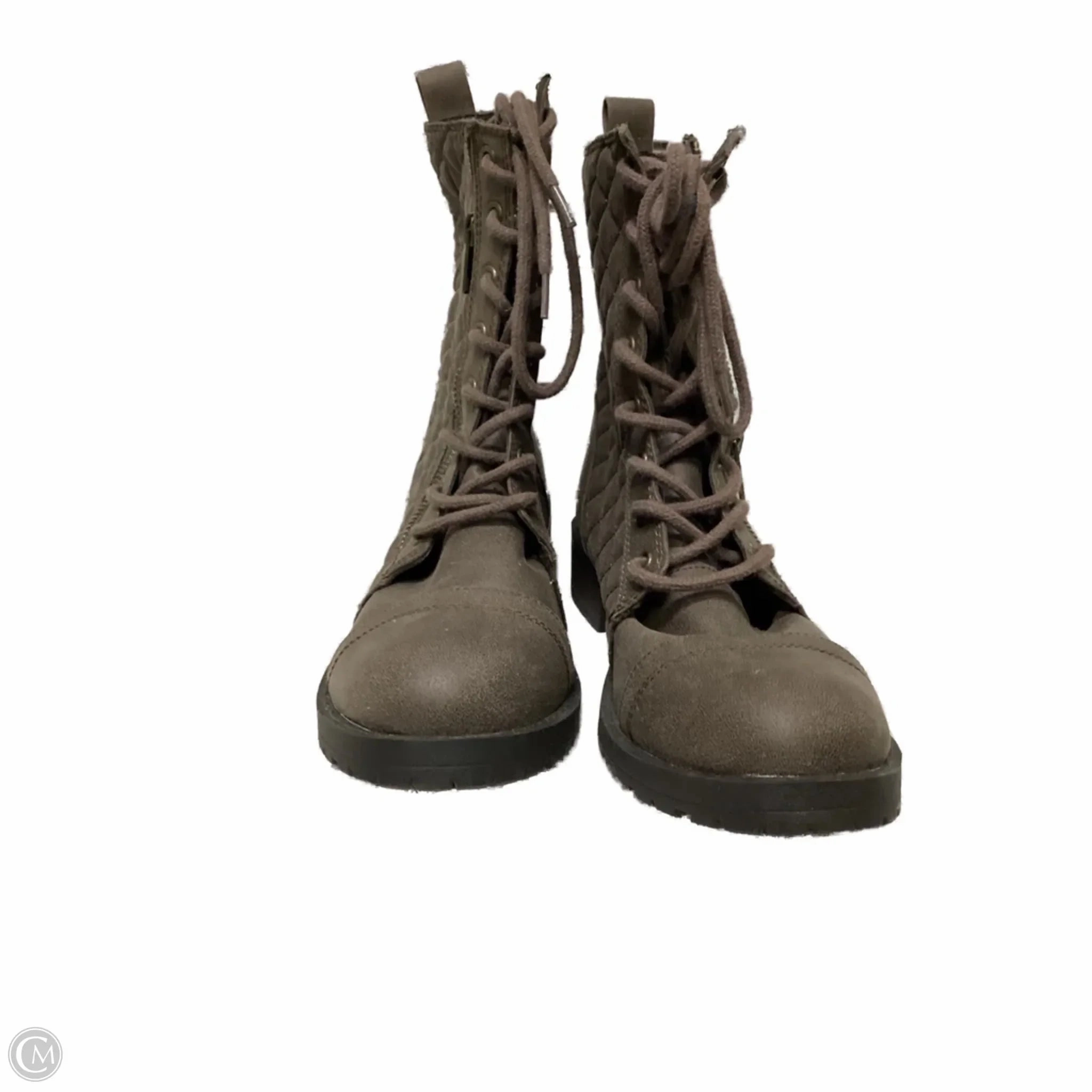 Boots Ankle Flats By Mossimo In Brown, Size: 8.5 Padded Interior Outdoor Explorer