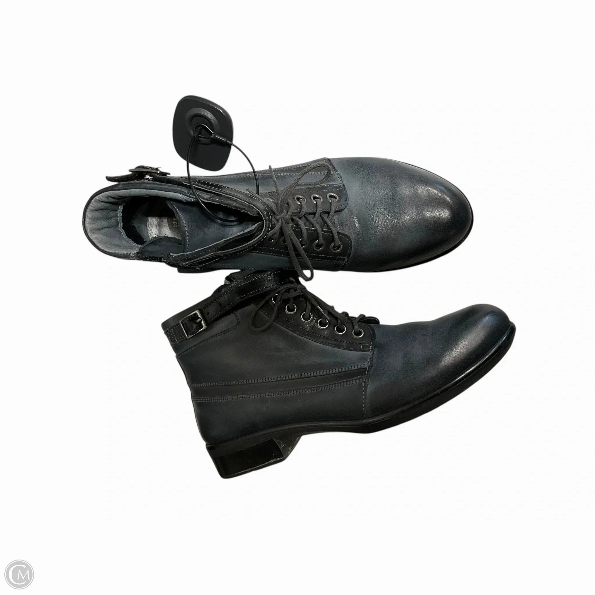 Rain Proof Boots Ankle Flats By Naot In Blue, Size: 7