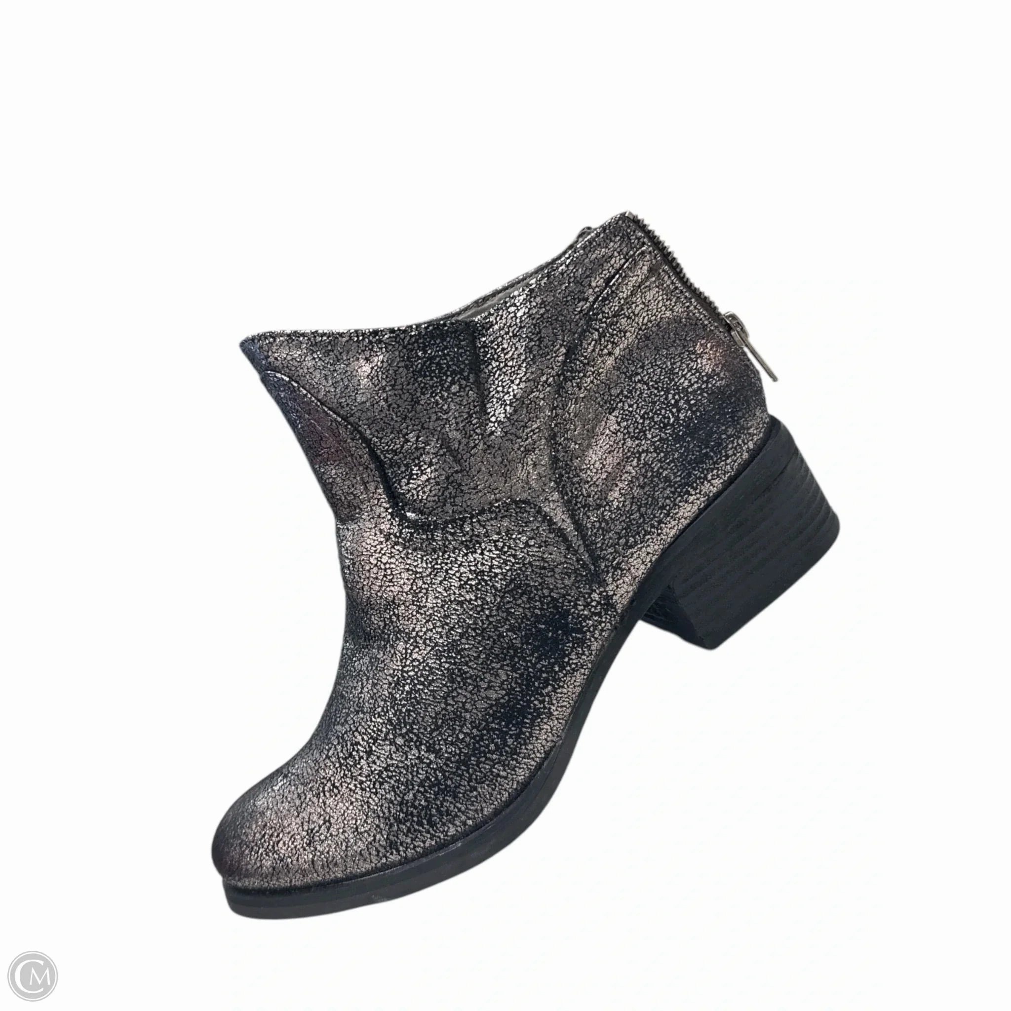 Minimal Profile Boots Ankle Flats By Not Rated In Silver, Size: 10