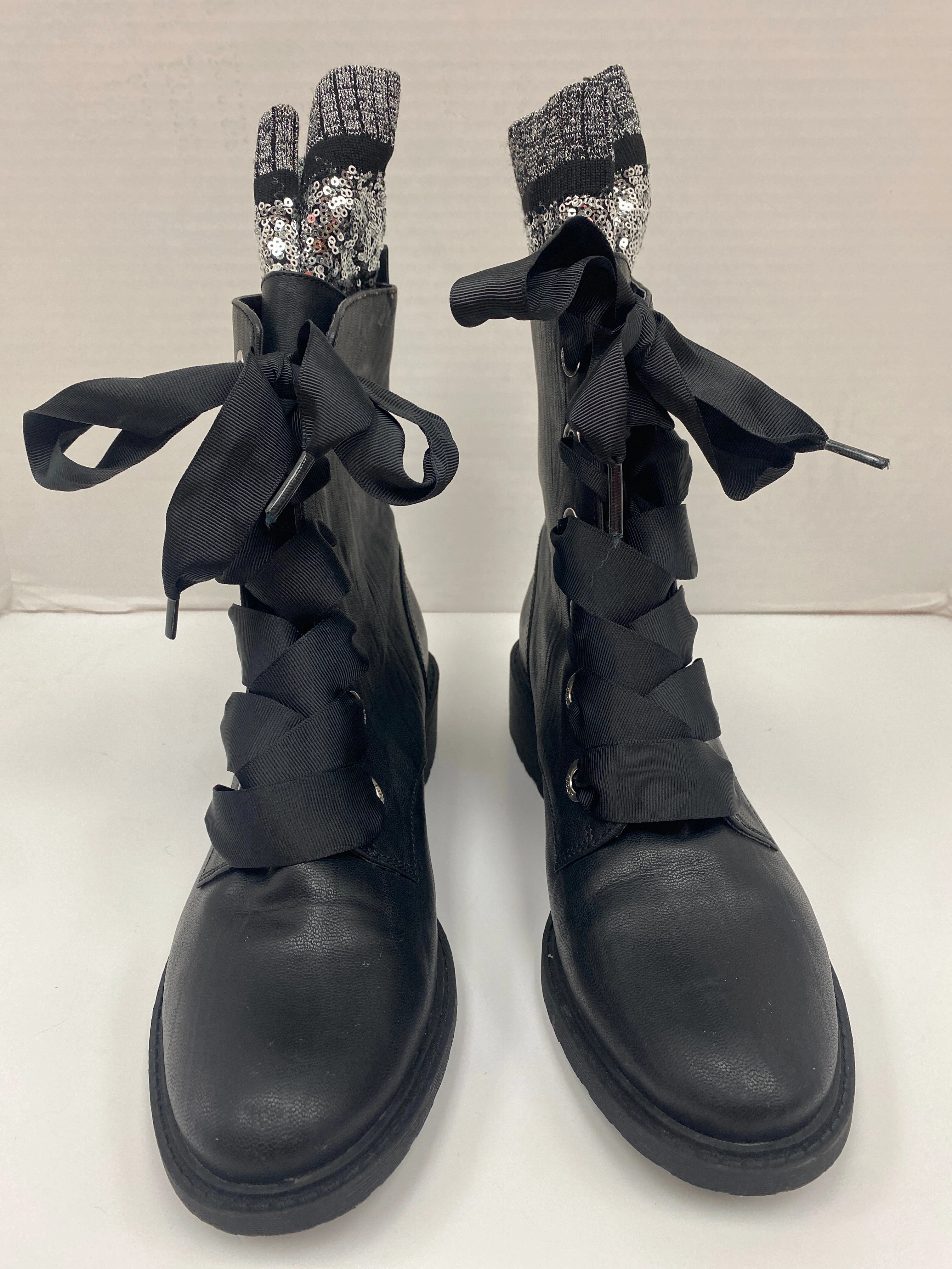 Snow protection Boots Ankle Flats By Sam Edelman In Black, Size: 10