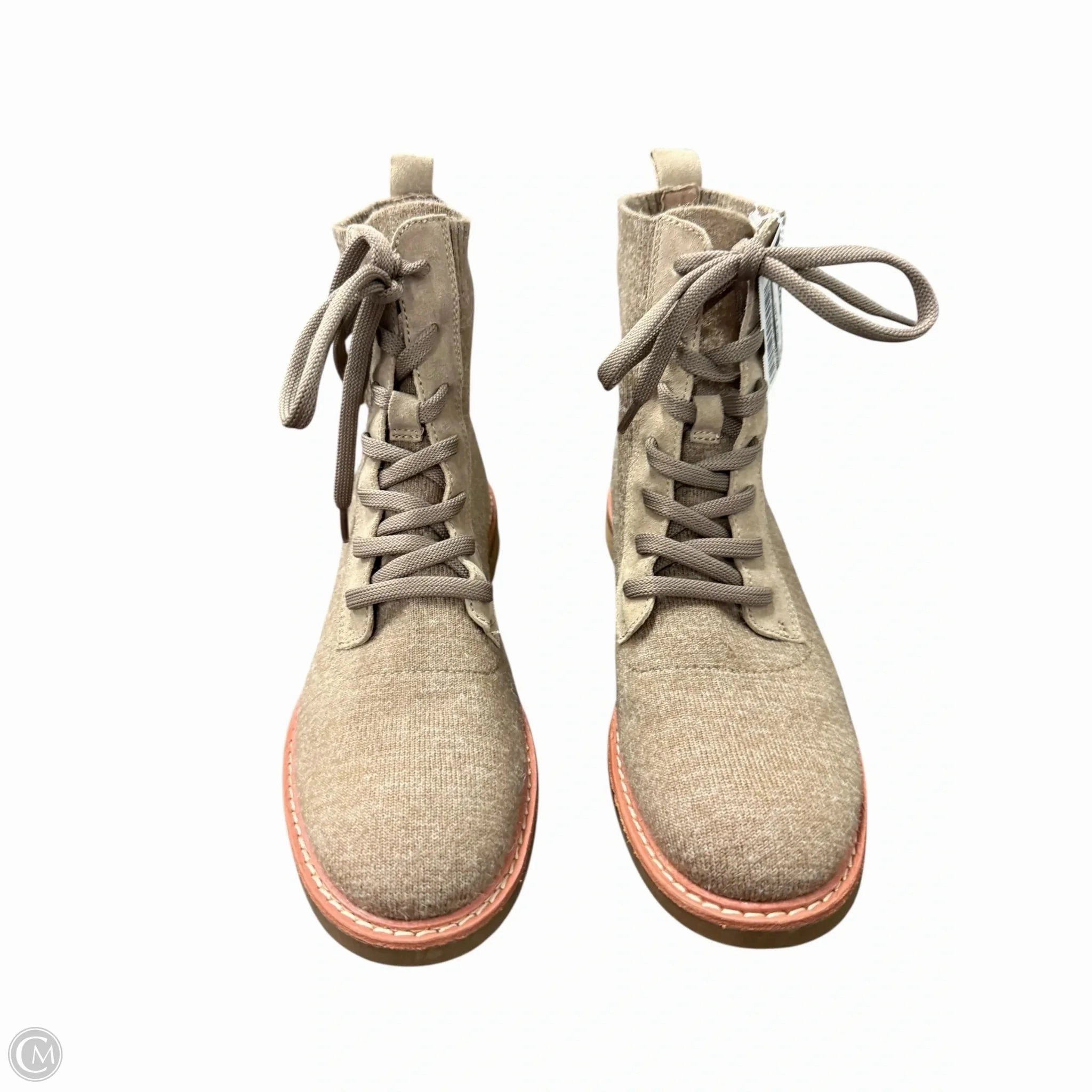 Hill Climb Winter Protection Boots Ankle Flats By Sofft In Tan, Size: 9.5