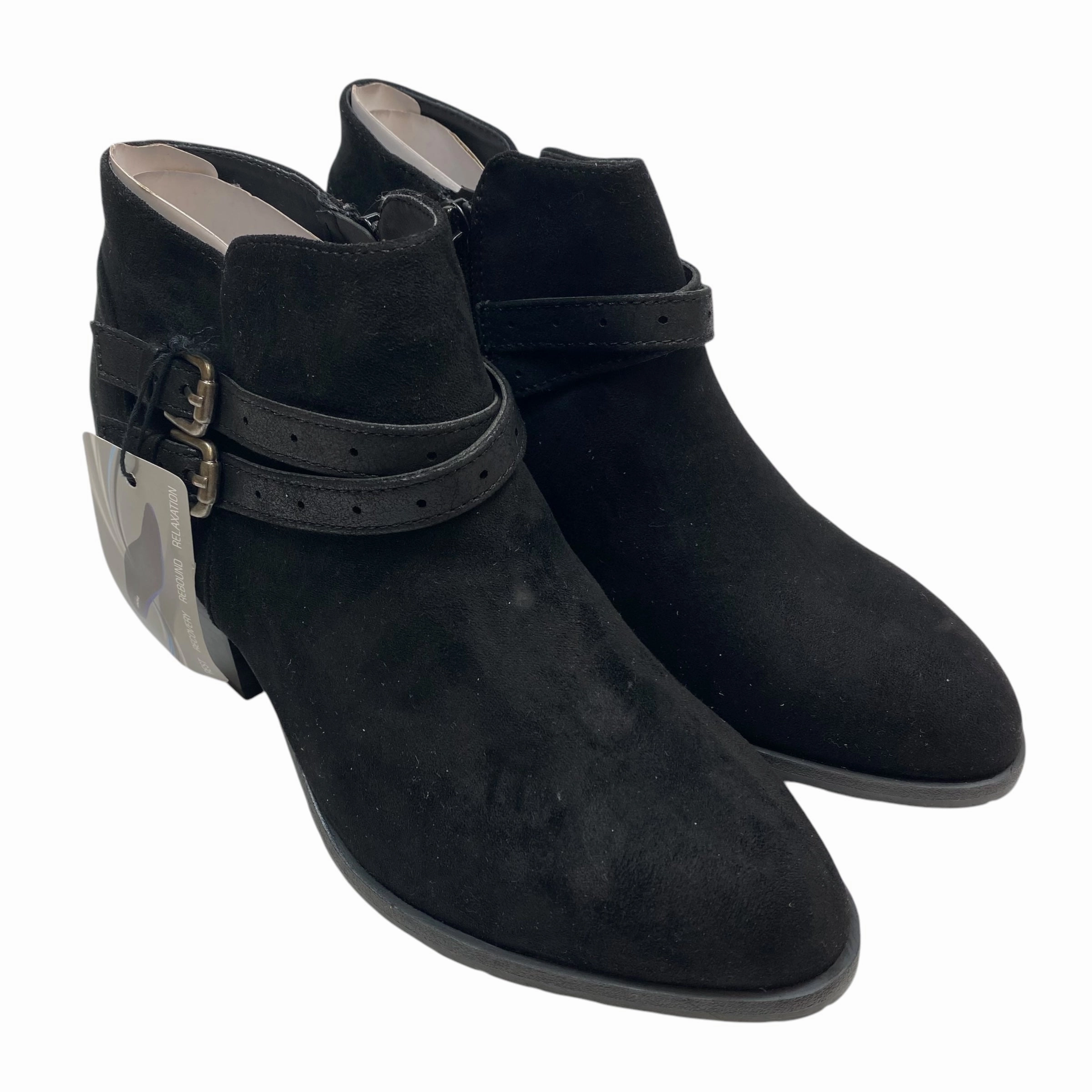 Boots Ankle Flats By Sonoma In Black, Size: 9.5 Superior Design