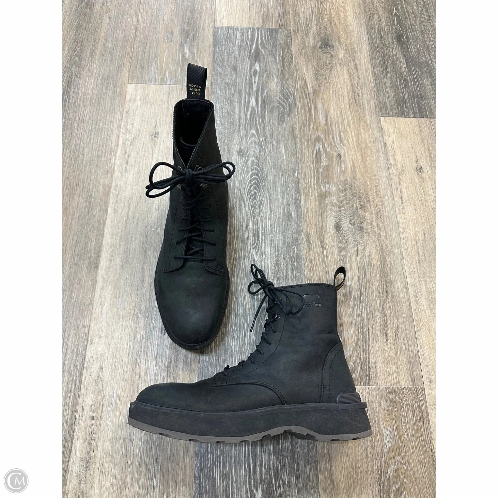 Boots Ankle Flats By Sorel In Black, Size: 8.5 Comfort Ankle Support High Traction All Day Wear