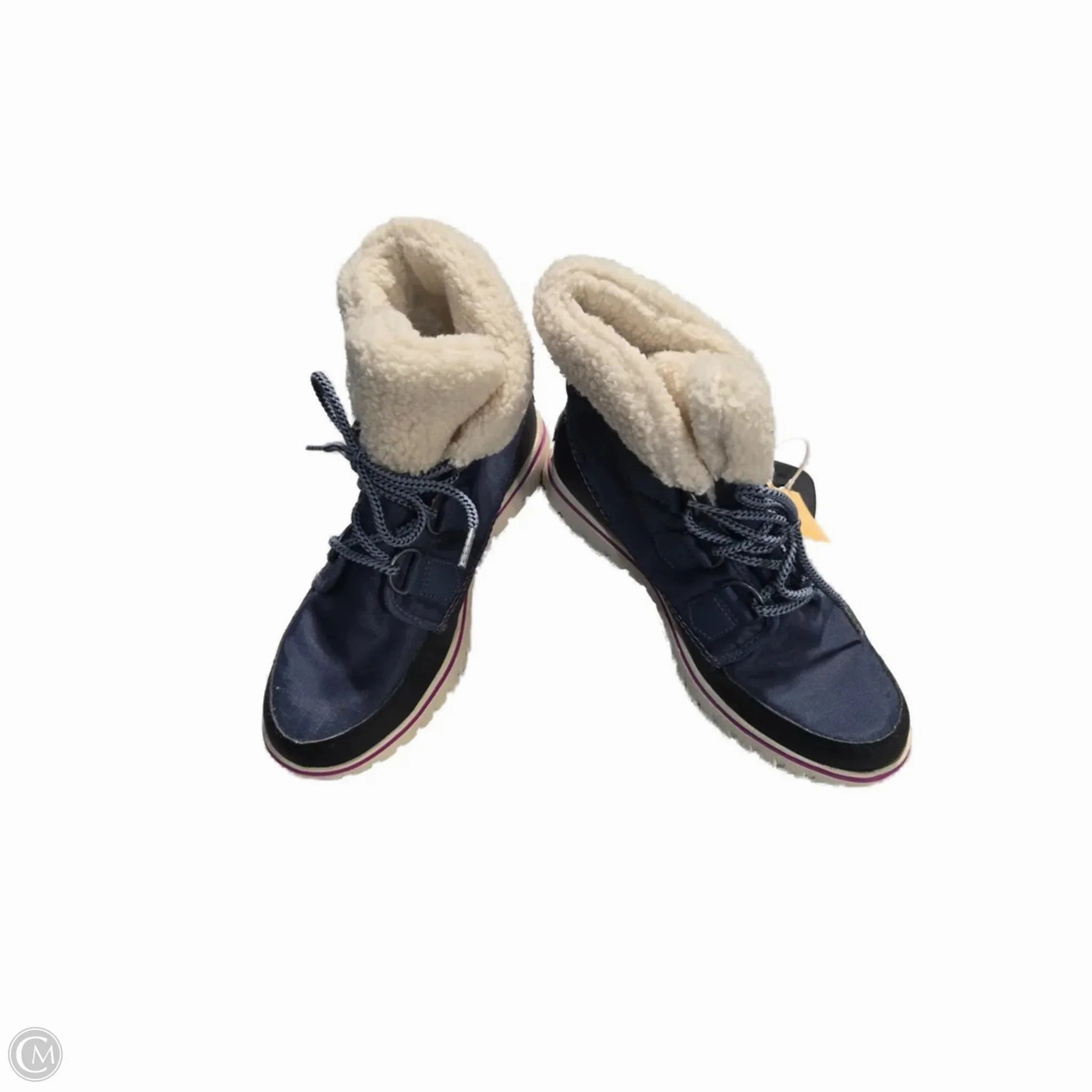 Winter Trek Multi-Function Wear Boots Ankle Flats By Sorel In Blue, Size: 7.5