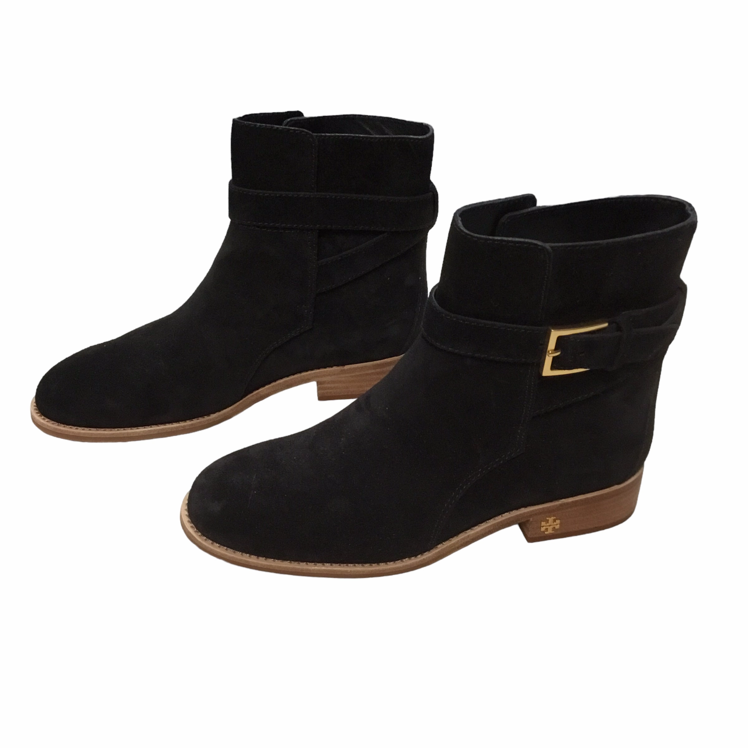 Zipper Closure Boots Ankle Flats By Tory Burch  Size: 6.5