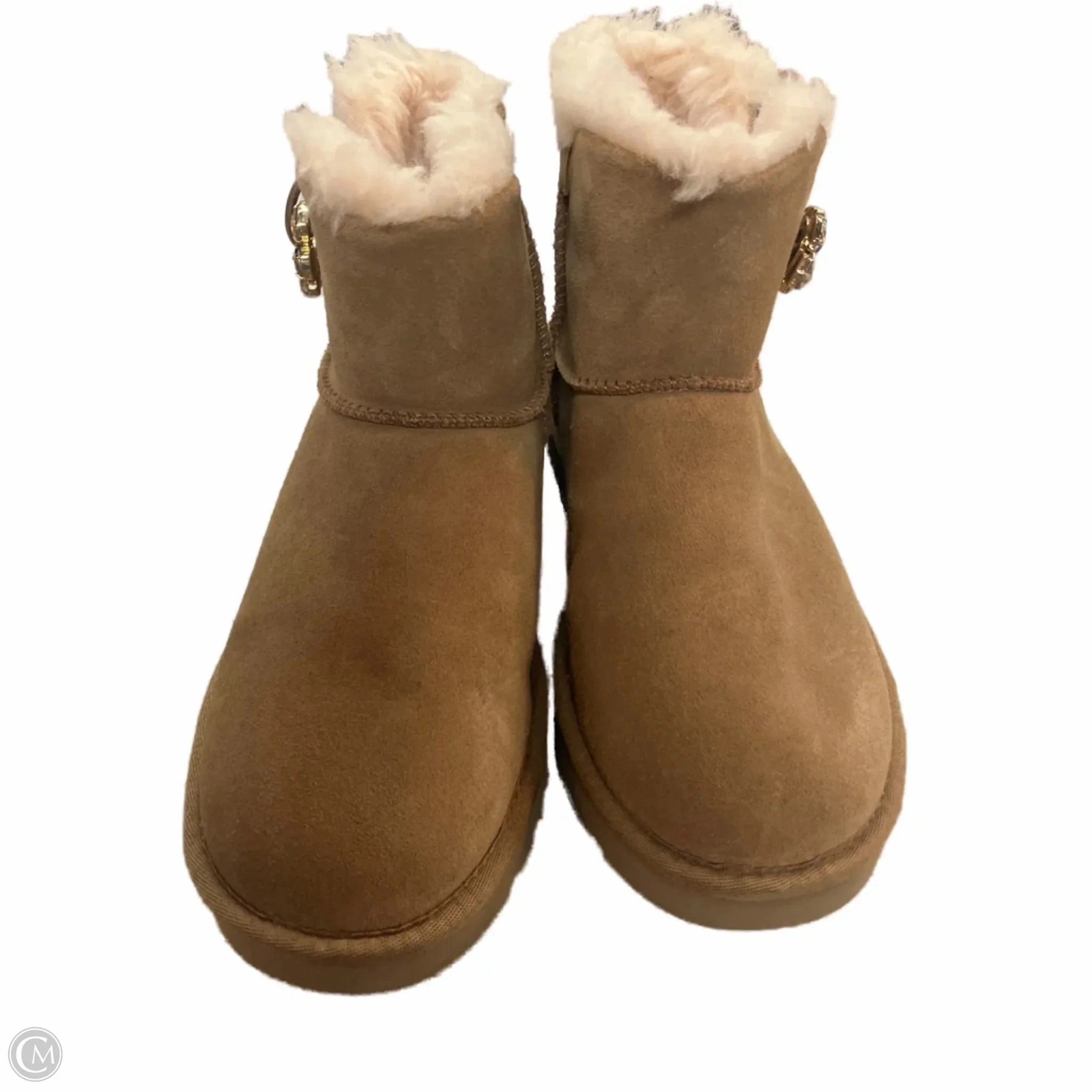 Easy Entry Boots Ankle Flats By Ugg In Tan, Size: 7