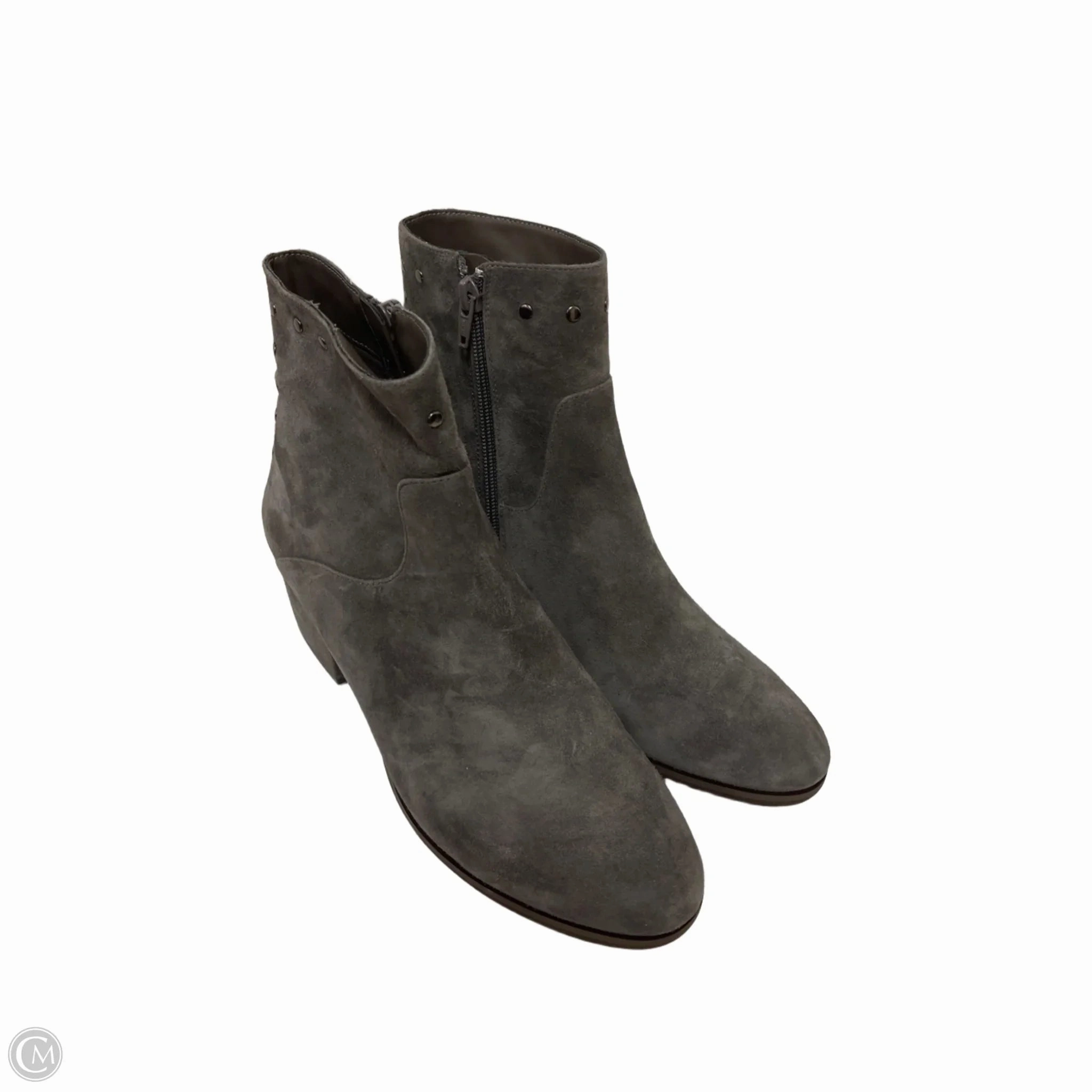 Boots Ankle Flats By Vaneli In Grey, Size: 10 Breathable Remote Hiking