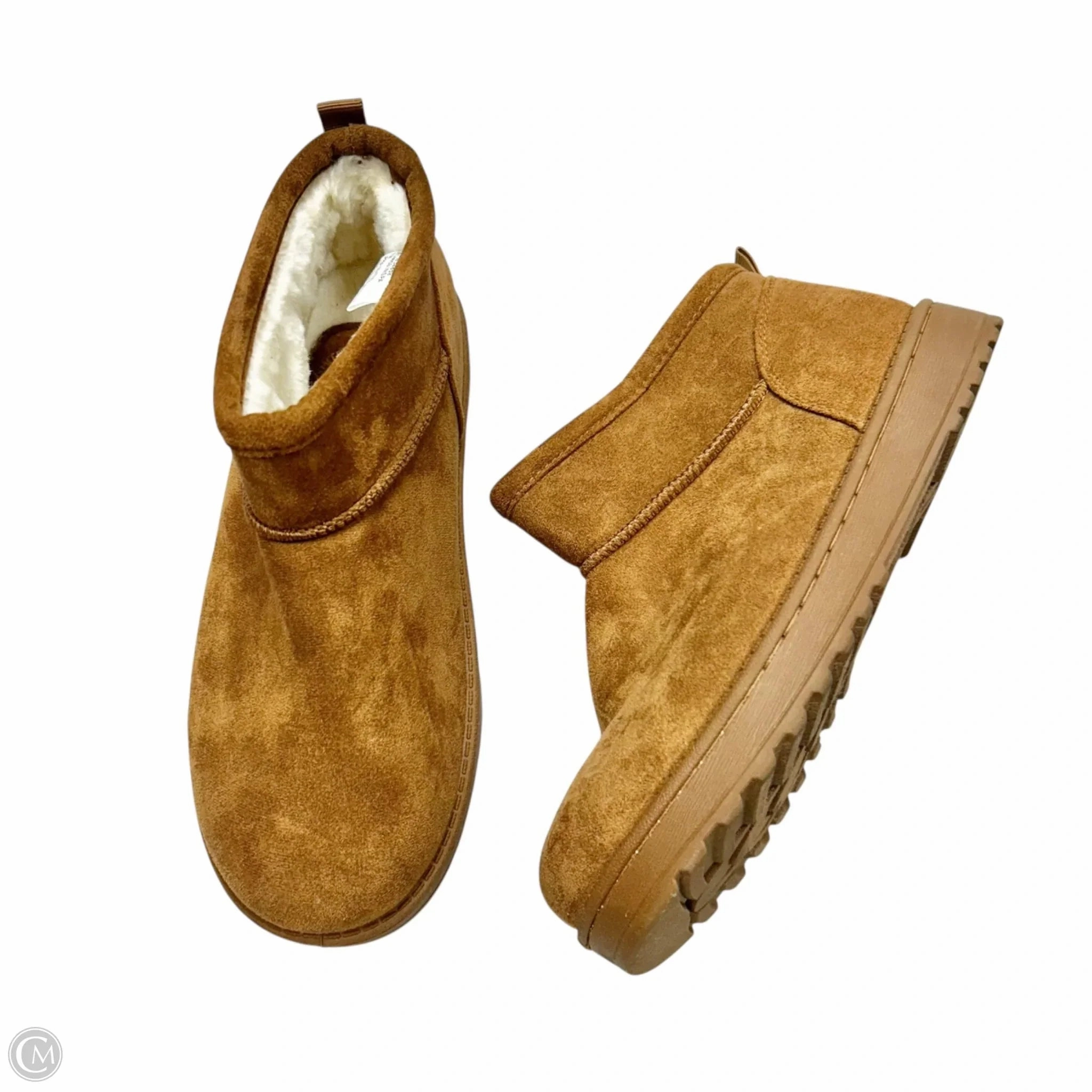 Boots Ankle Flats By White Mountain In Tan, Size: 7 ErgonomicDesign