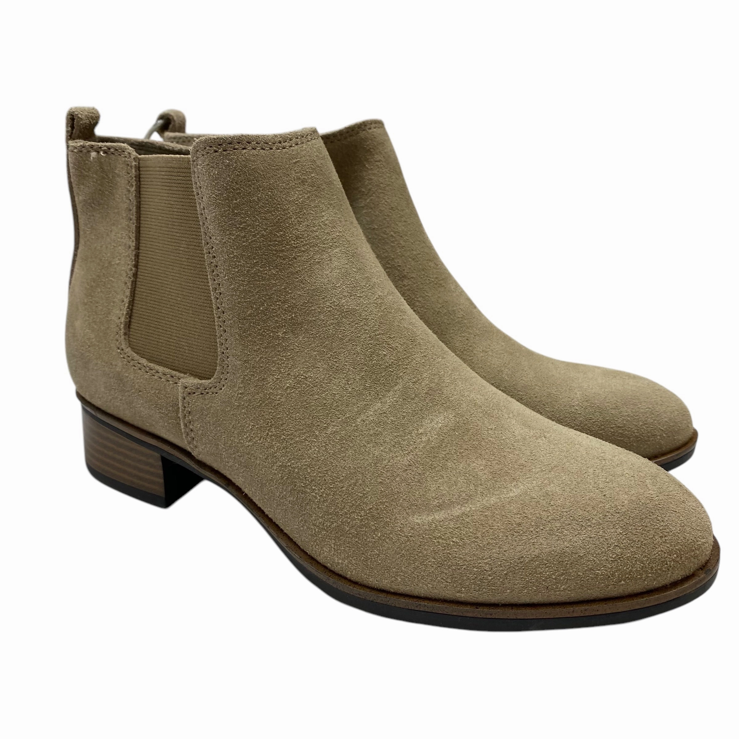 Boots Ankle Flats By White Mountain In Tan, Size: 8 Padded Interior Comfort Seeker