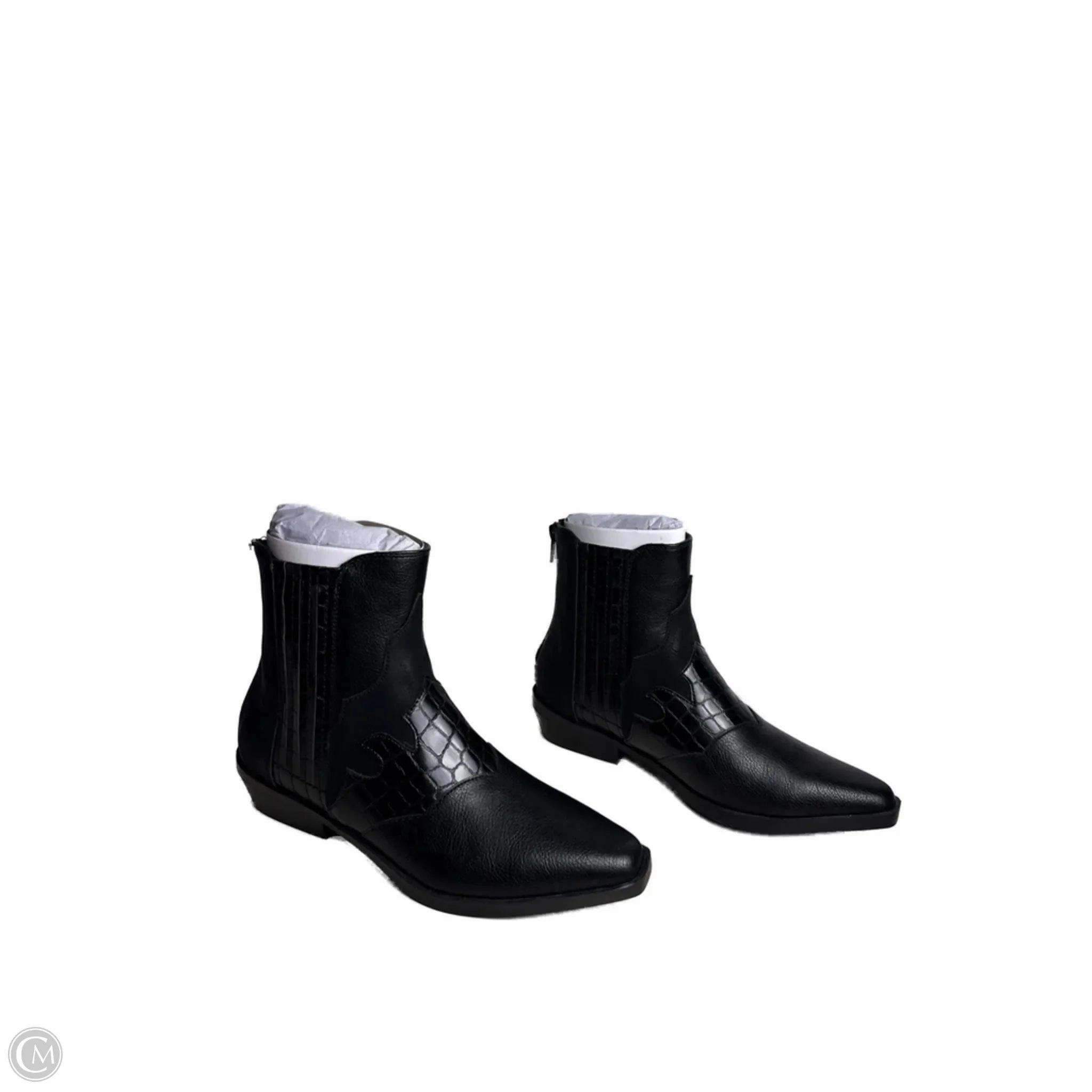Boots Ankle Flats By Yellow Box In Black, Size: 6 Thermal regulation Dry Guard