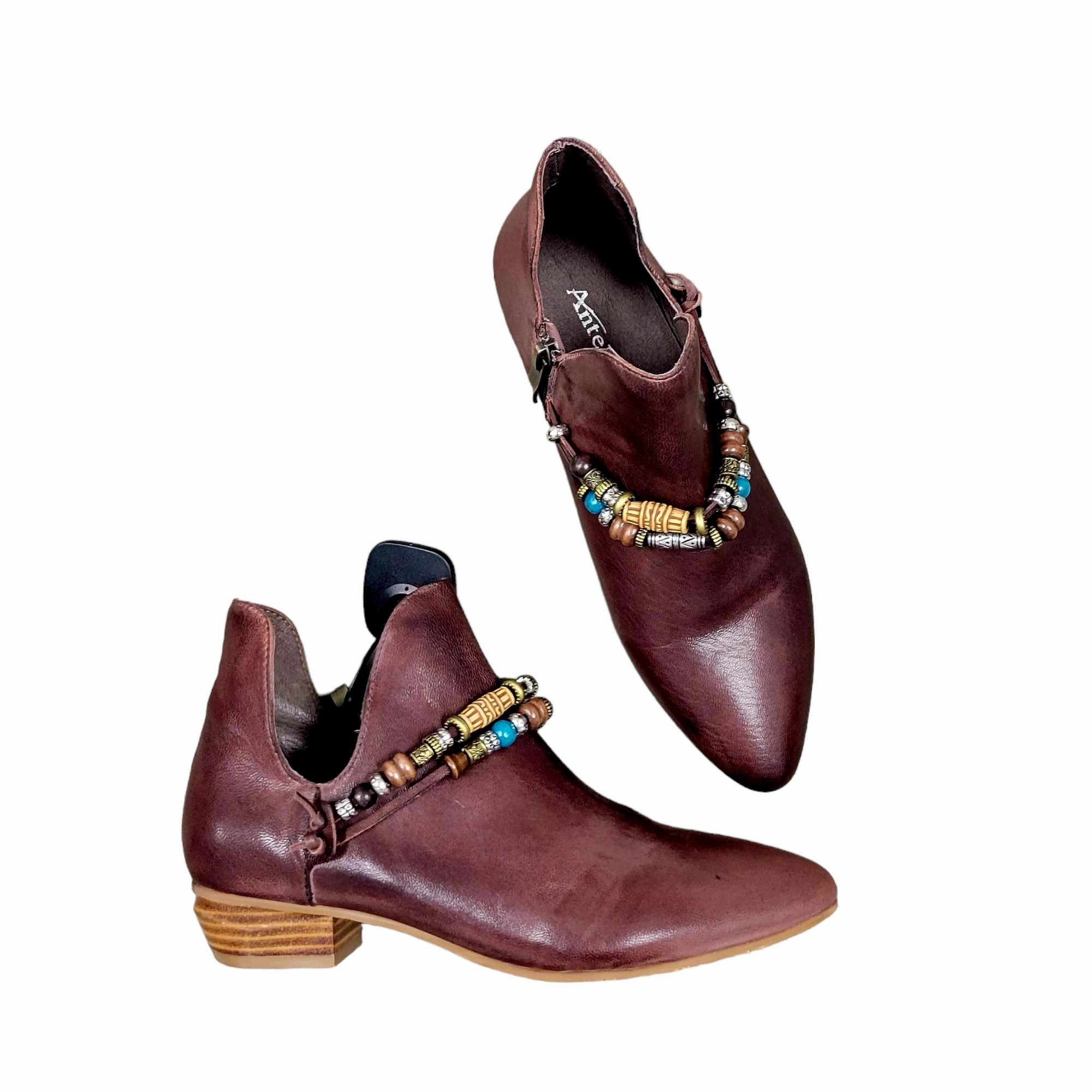 Anti-static Impact Guard Boots Ankle Heels By Antelope  Size: 8.5