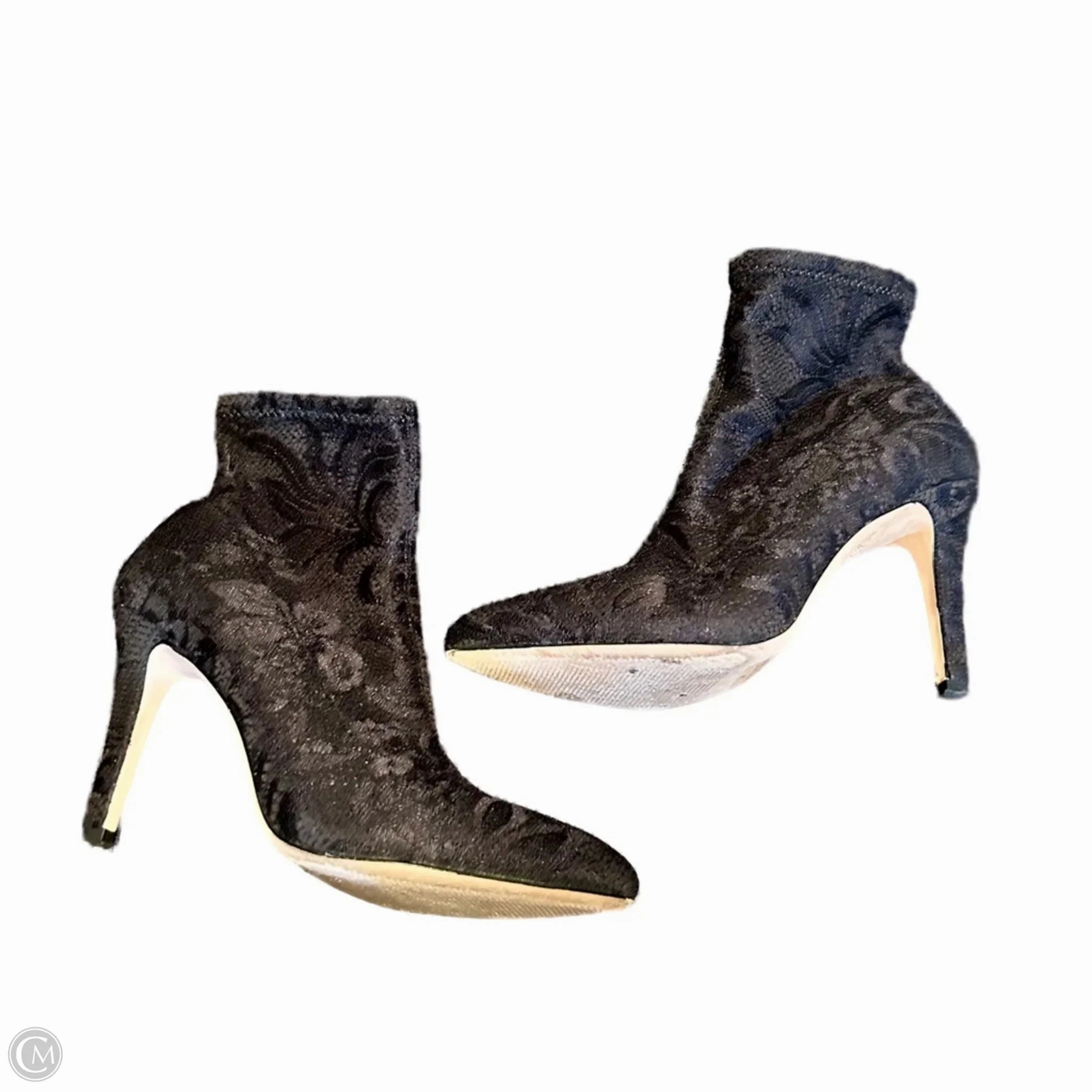 Boots Ankle Heels By Antonio Melani In Black, Size: 8 Durable Shell Work Commute
