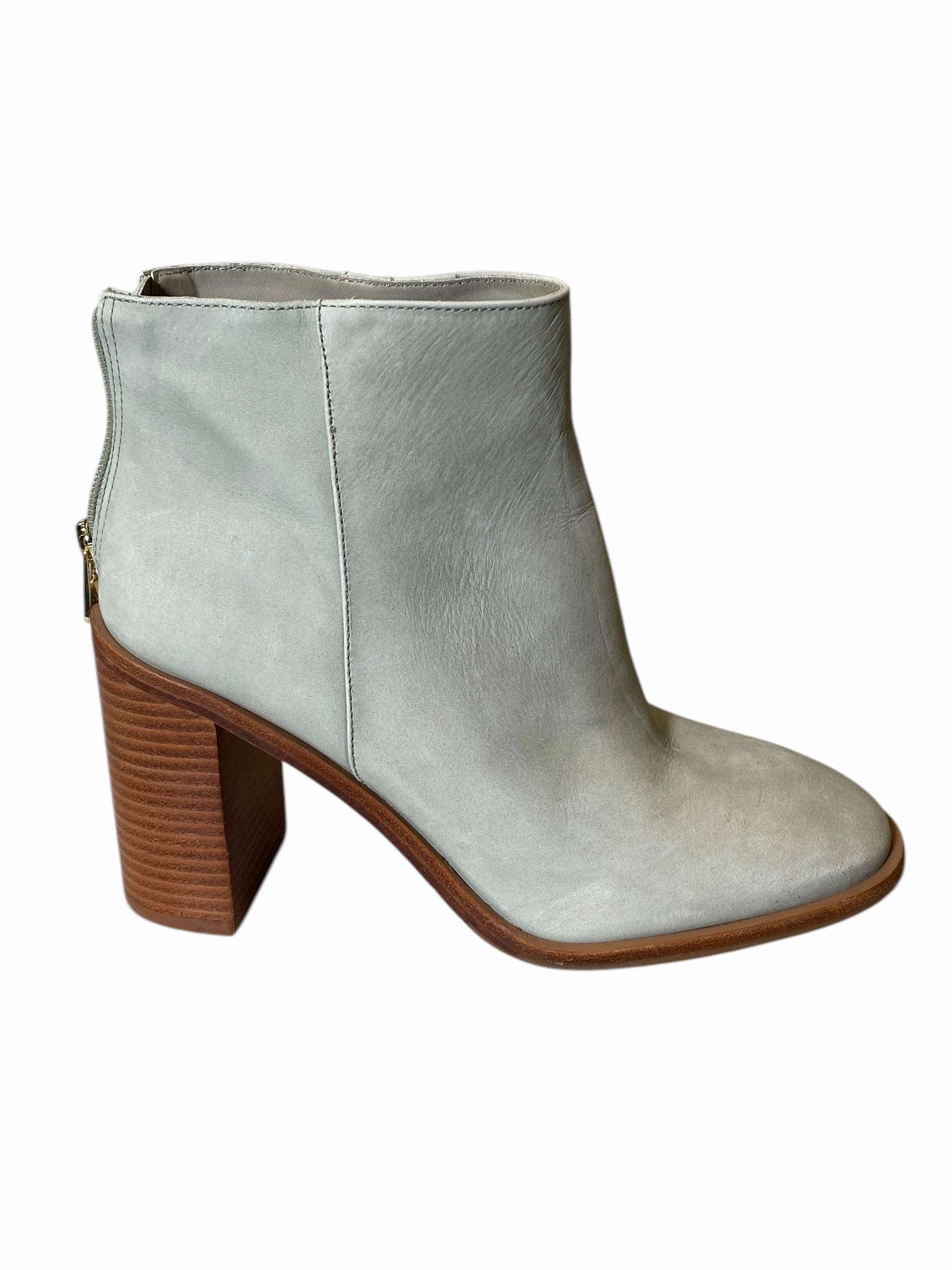 Fashionable Design Boots Ankle Heels By Antonio Melani In Grey, Size: 7.5