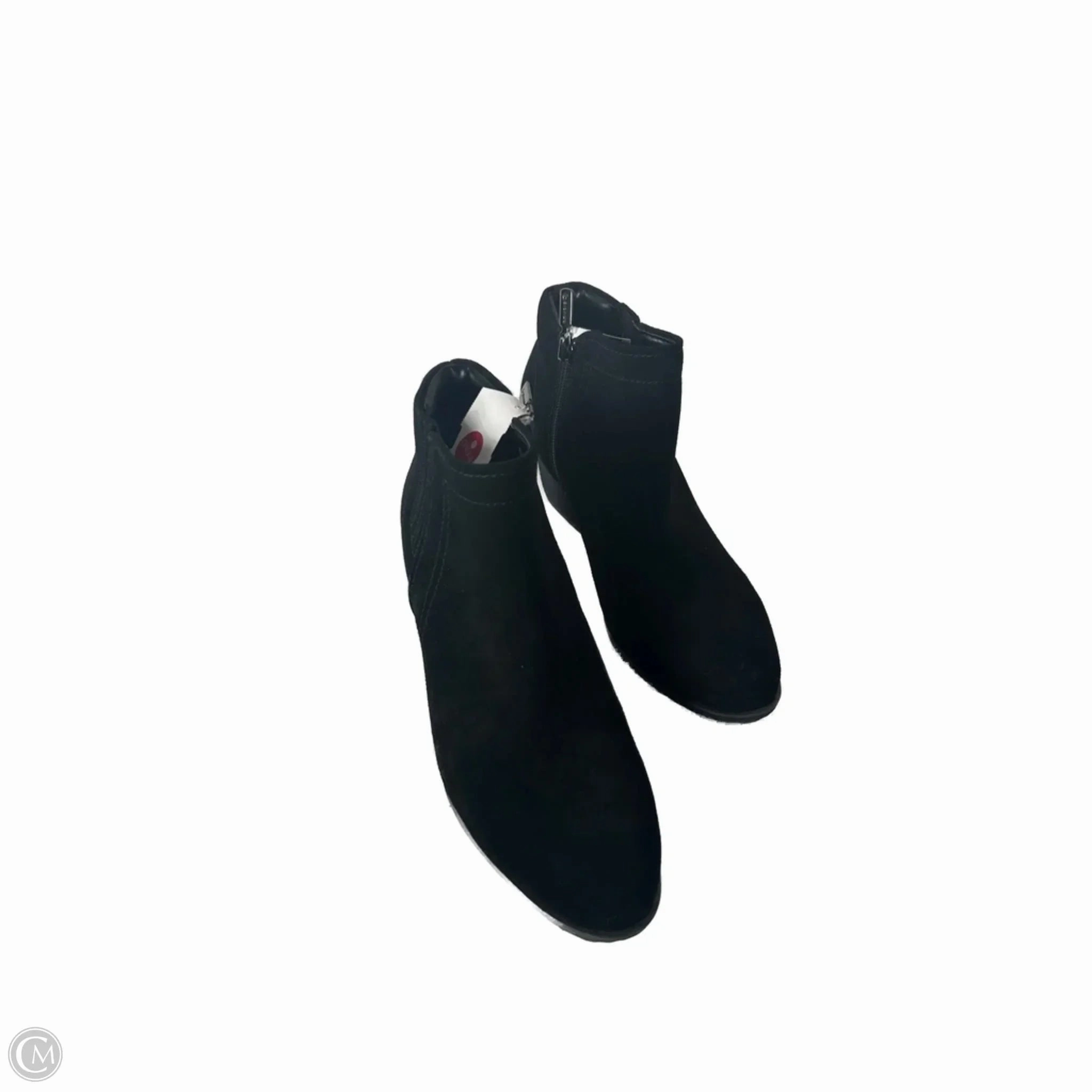 Boots Ankle Heels By Blondo In Black, Size: 7 Long Travel