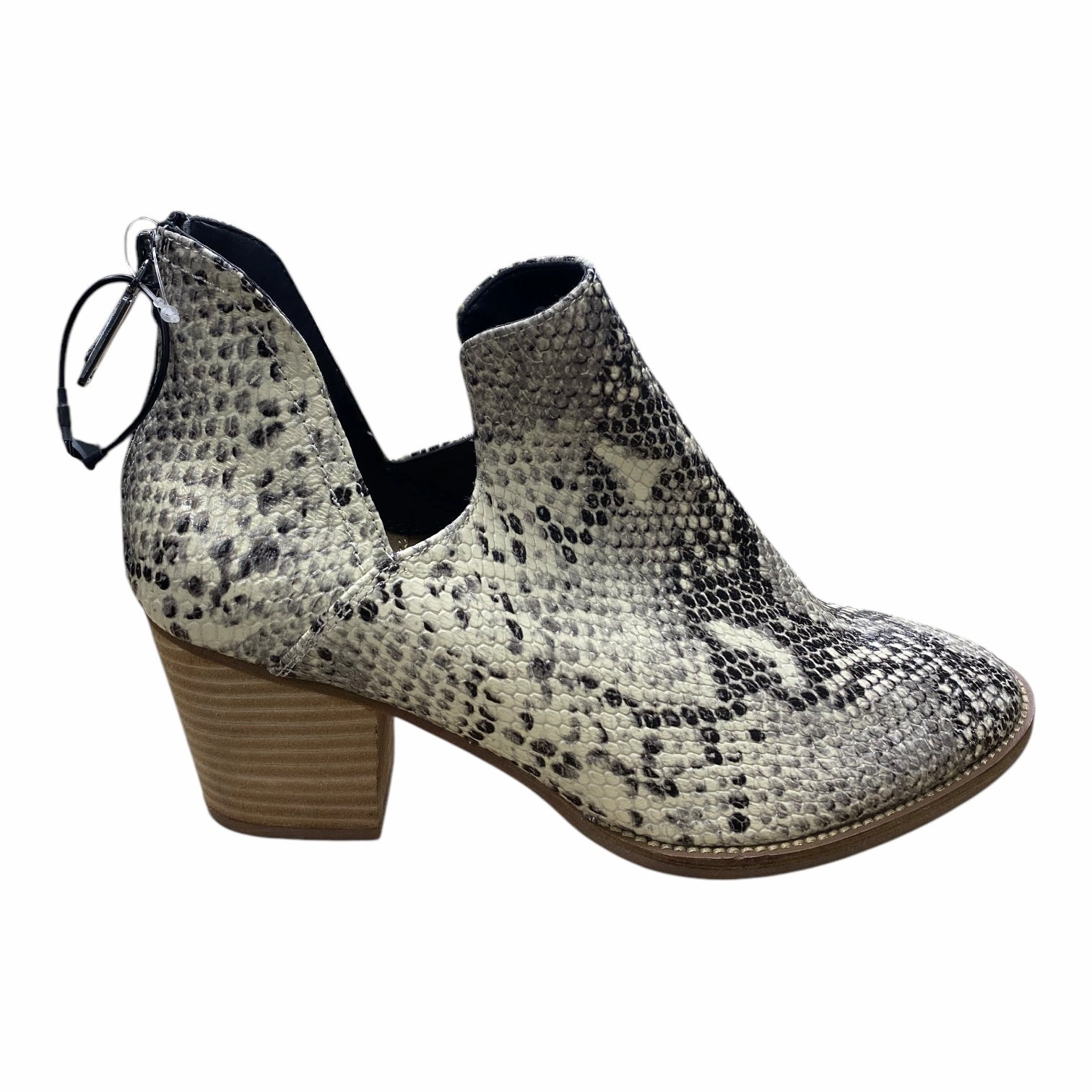 Boots Ankle Heels By Blondo In Snakeskin Print, Size: 10 Padded Interior Rural Traveler