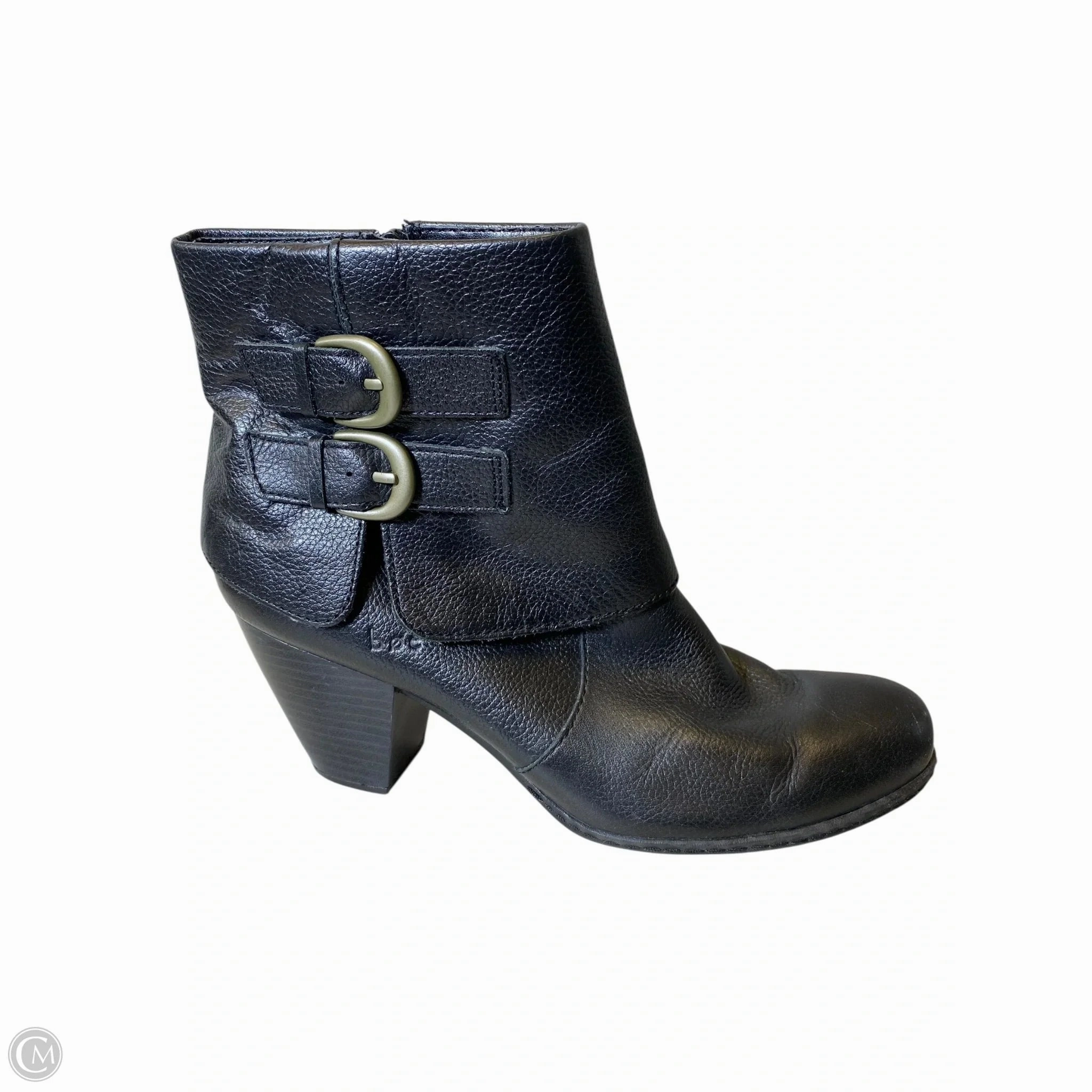 Eva Midsole Boots Ankle Heels By Boc In Black, Size: 10