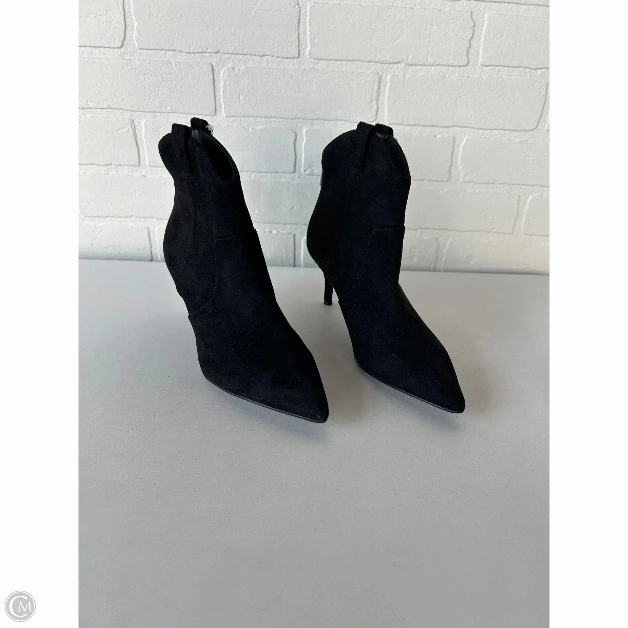 Urban Ready Slip Resistant Trail Runner Boots Ankle Heels By Charles By Charles David In Black, Size: 7