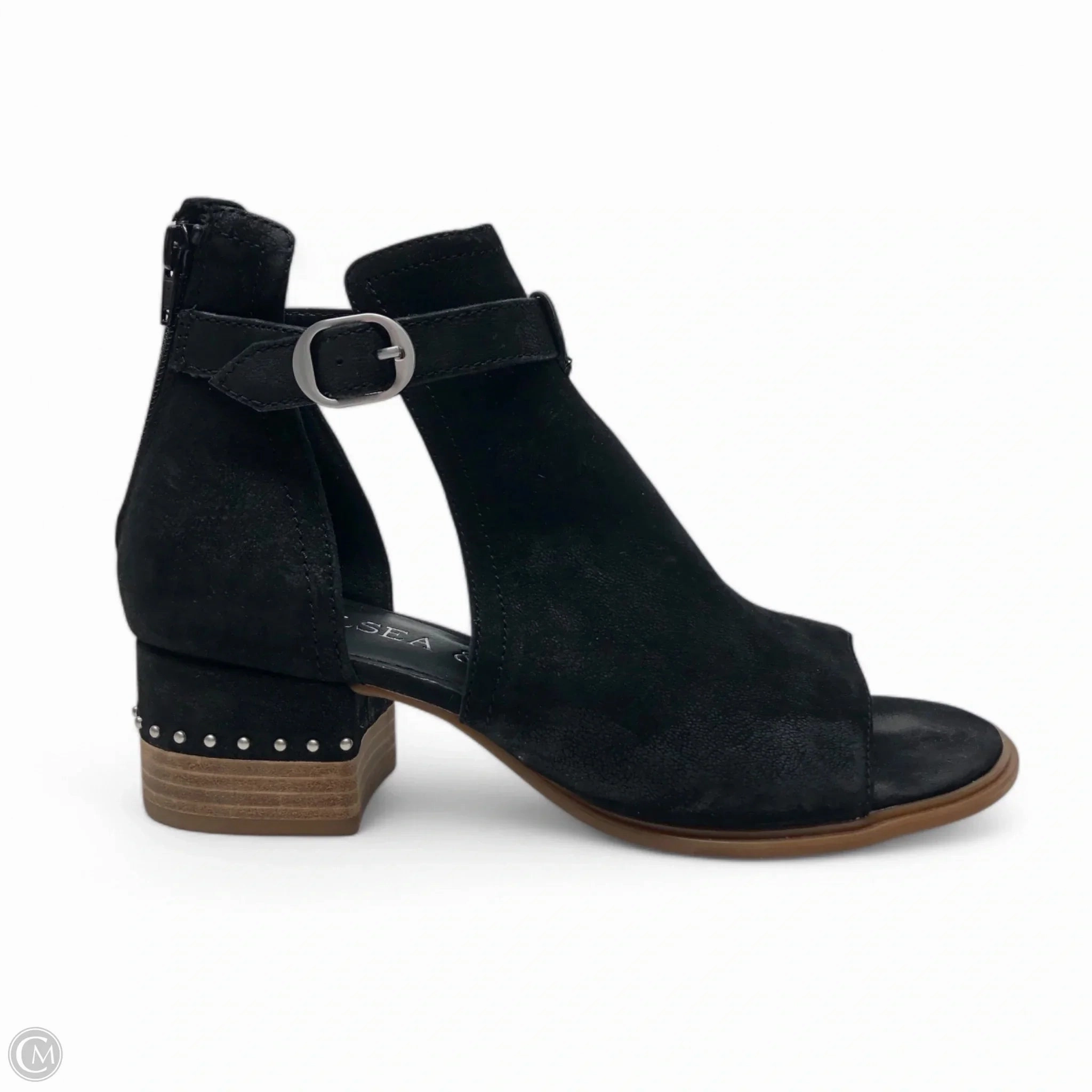 Boots Ankle Heels By Chelsea And Violet In Black, Size: 9.5 Mountain Climbing
