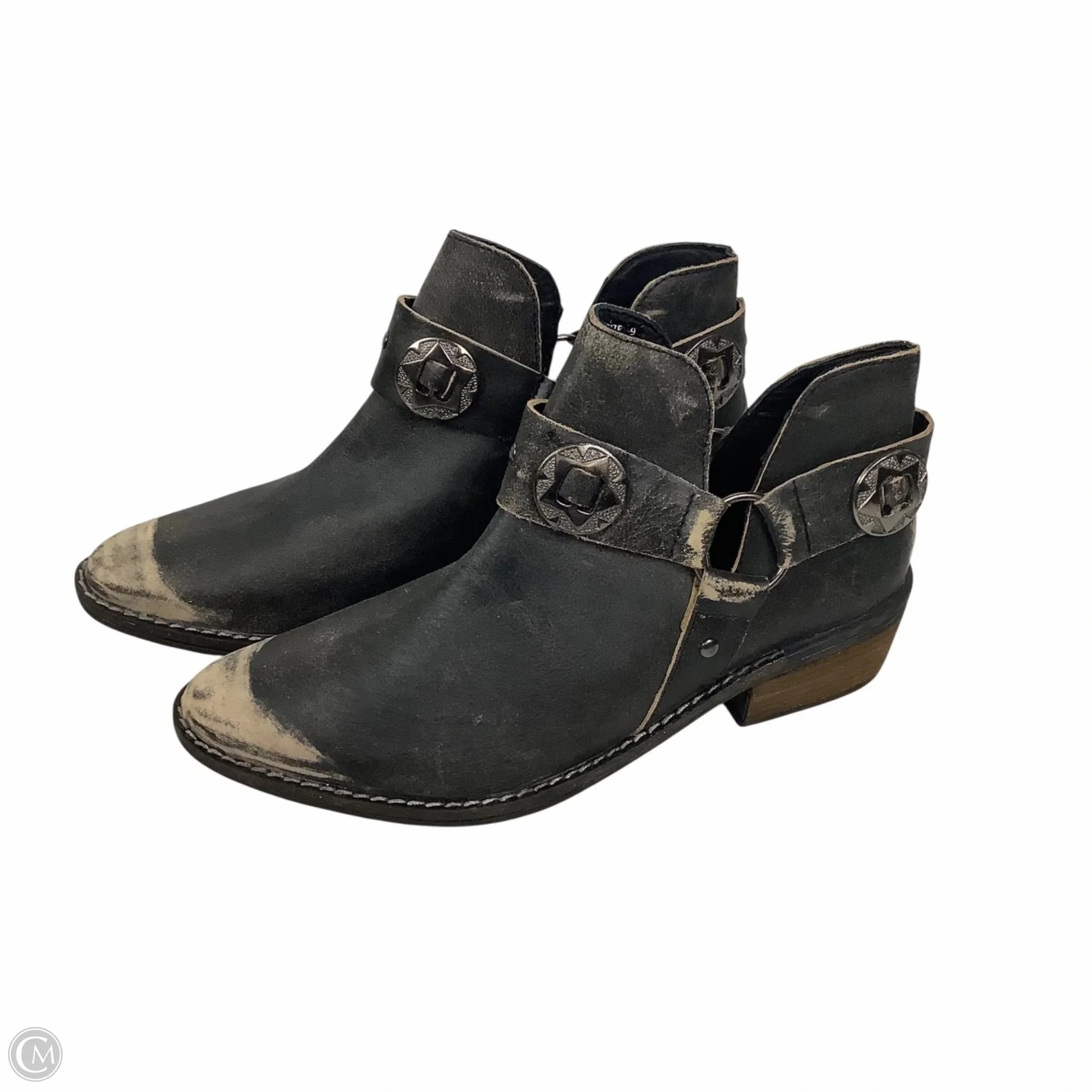 Comfort Lining Adventure Seeker Boots Ankle Heels By Chinese Laundry In Black, Size: 9