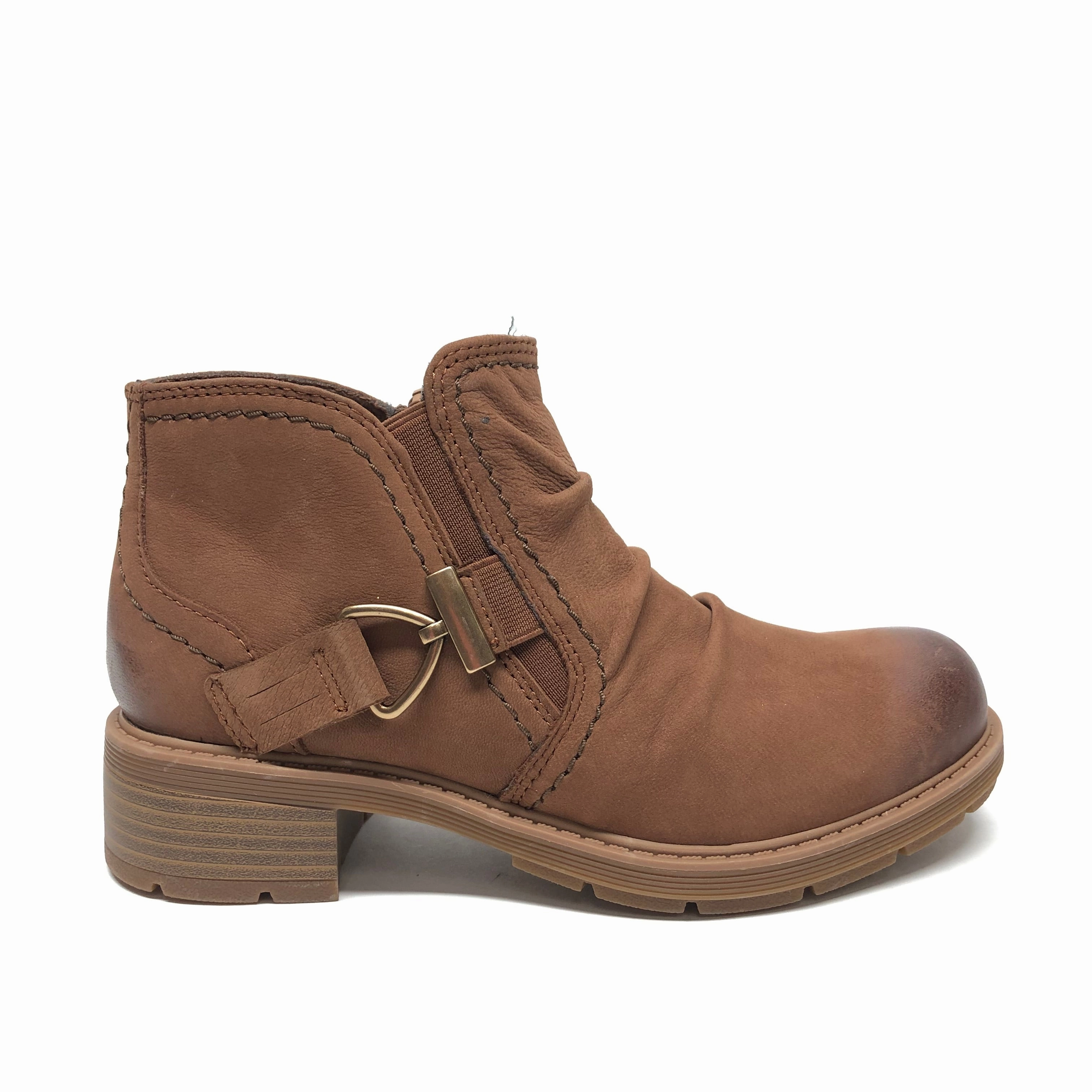Boots Ankle Heels By Clarks In Brown, Size: 6 Fall Ready Protective Finish Urban Commute