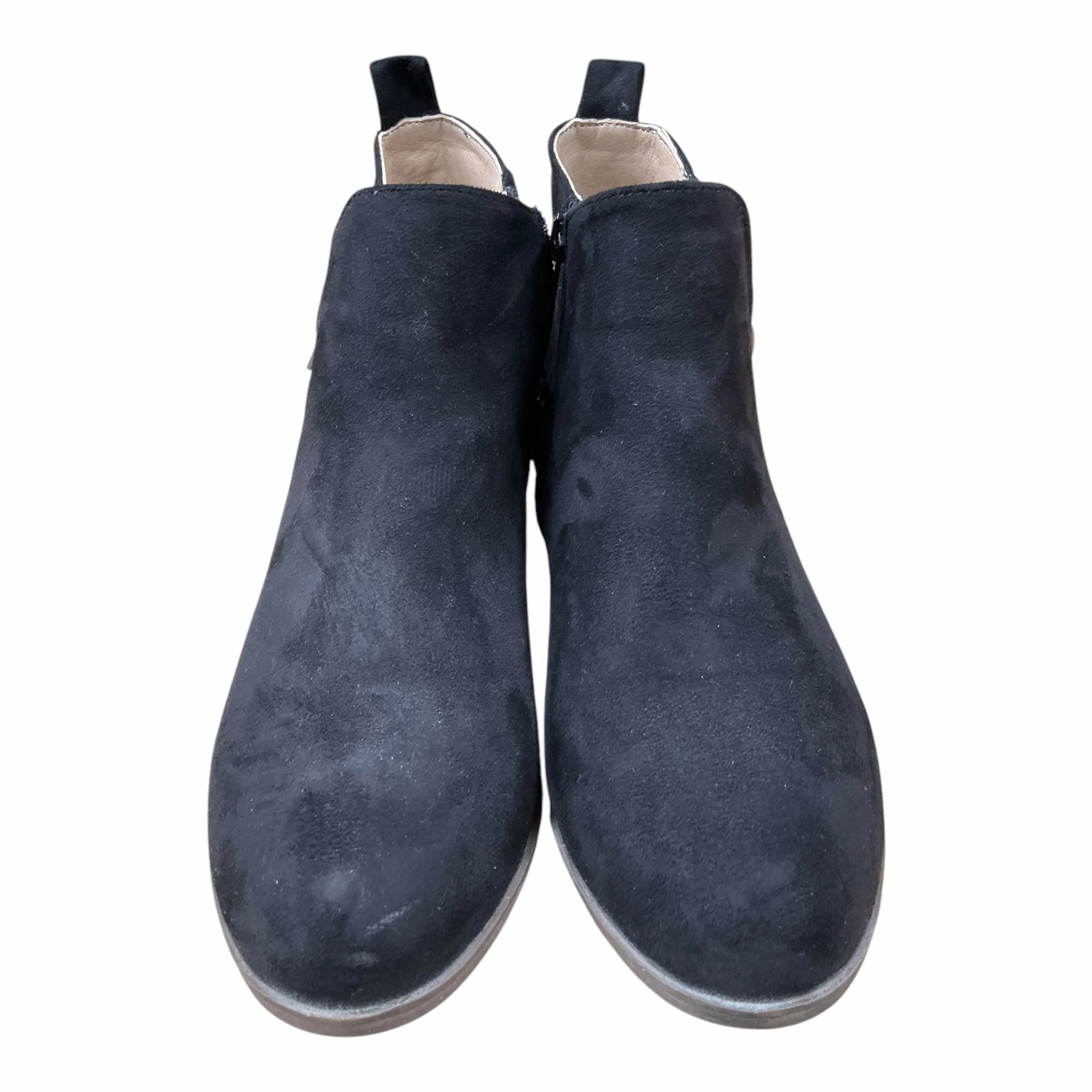 Timeless Quality Boots Ankle Heels By Clothes Mentor In Black, Size: 8.5