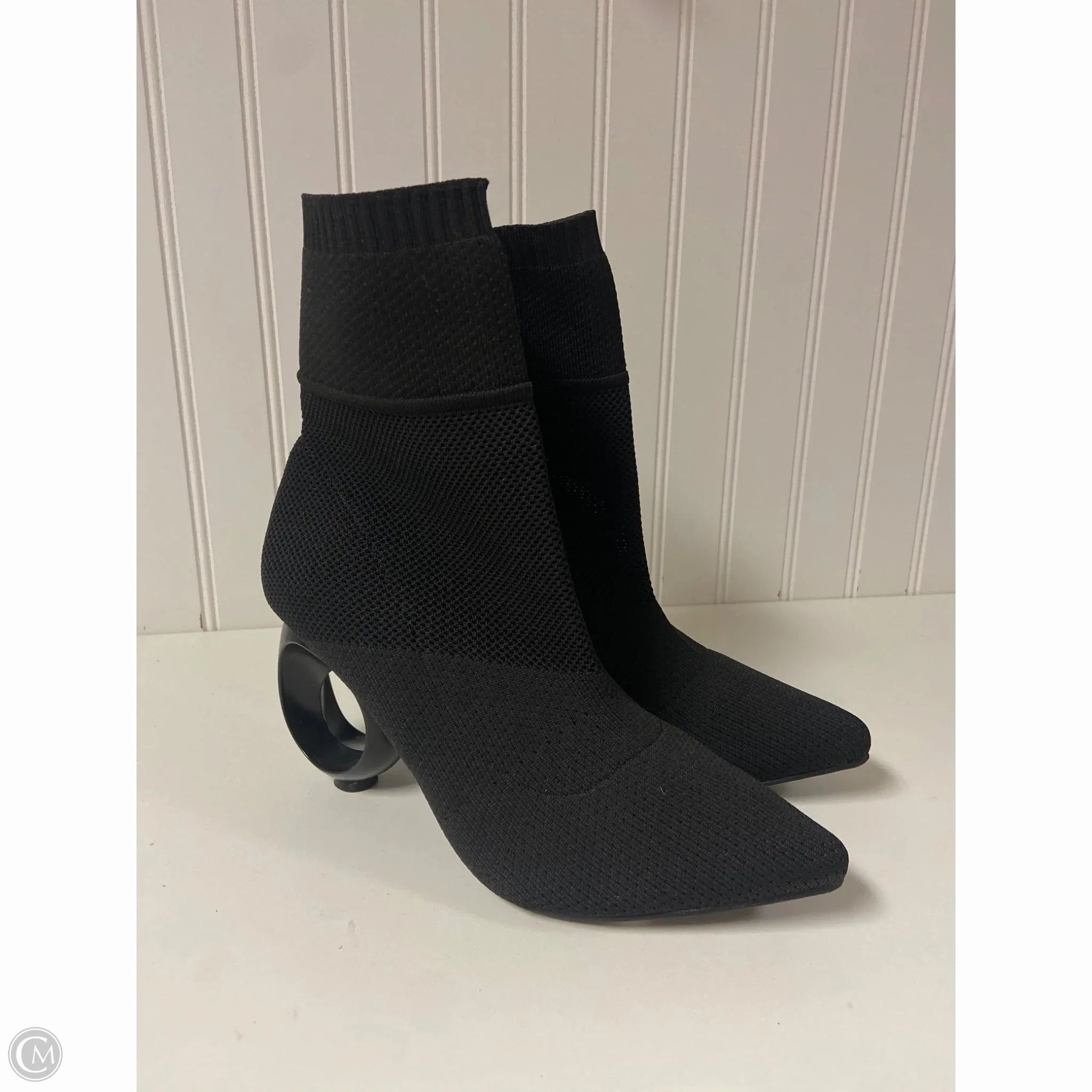 Boots Ankle Heels By Clothes Mentor In Black, Size: 9 Long Hike Shock Absorbing Urban Commute