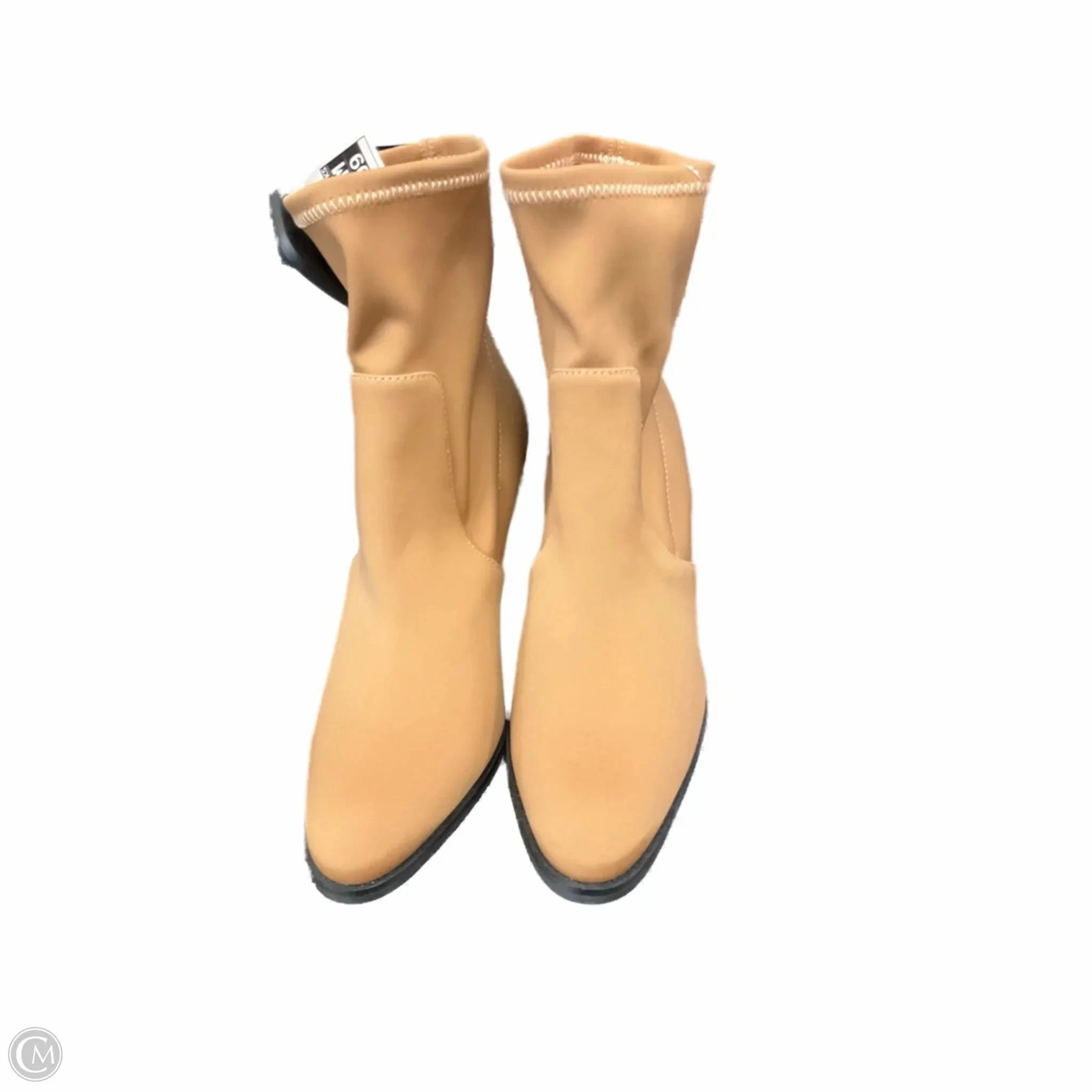 Archaeologist Boots Ankle Heels By Clothes Mentor In Brown, Size: 6