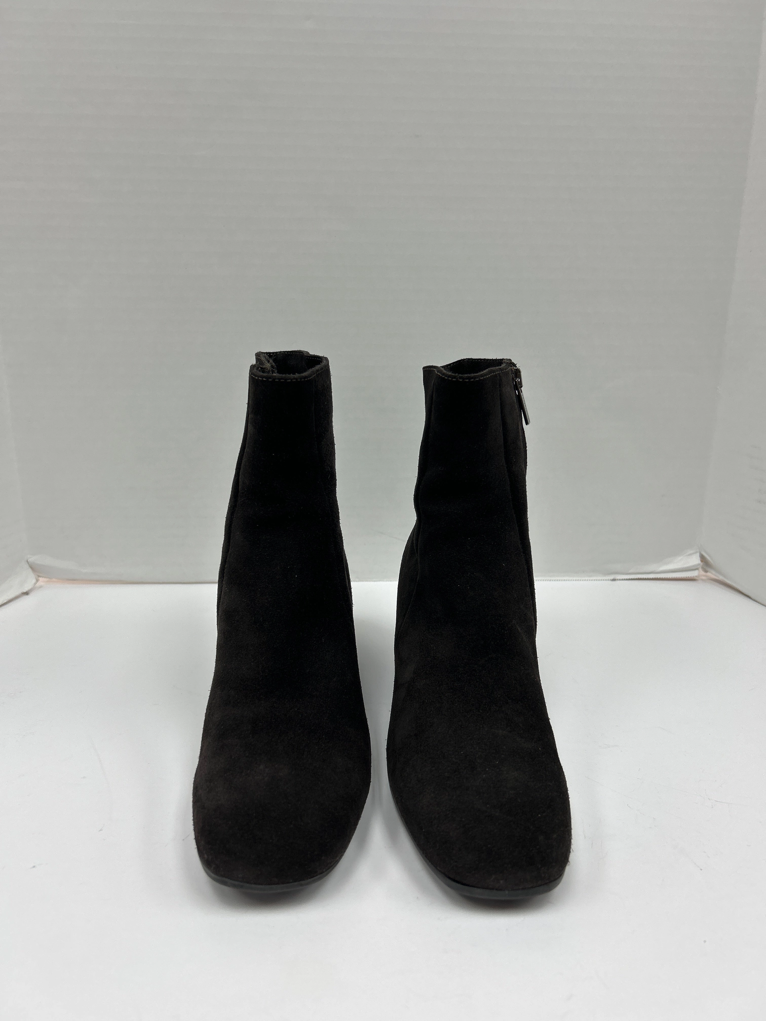 Fashion Focused Boots Ankle Heels By Cma In Bronze, Size: 8