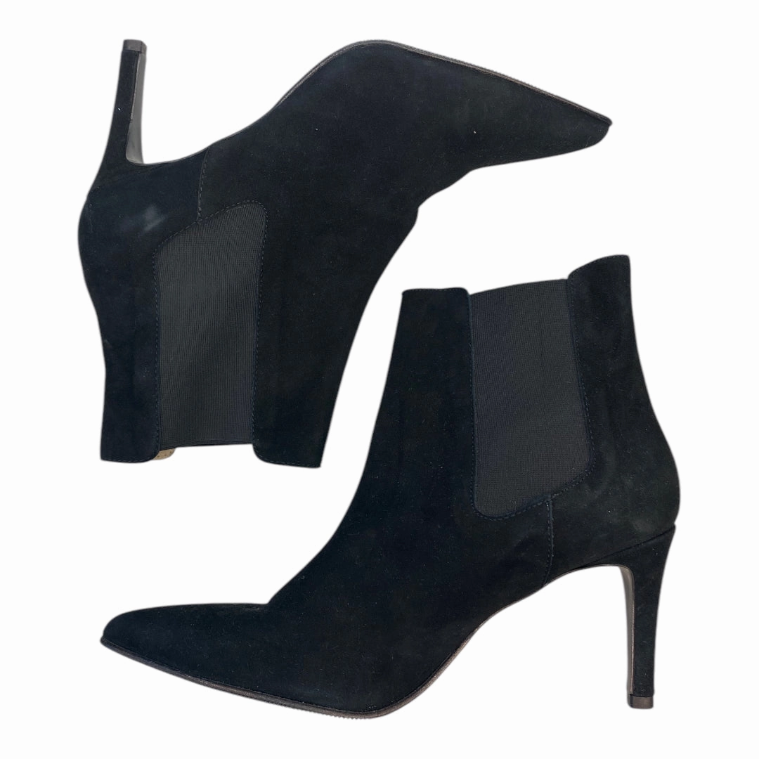 Boots Ankle Heels By Cmc In Black, Size:9.5 All Season Temperature Regulating