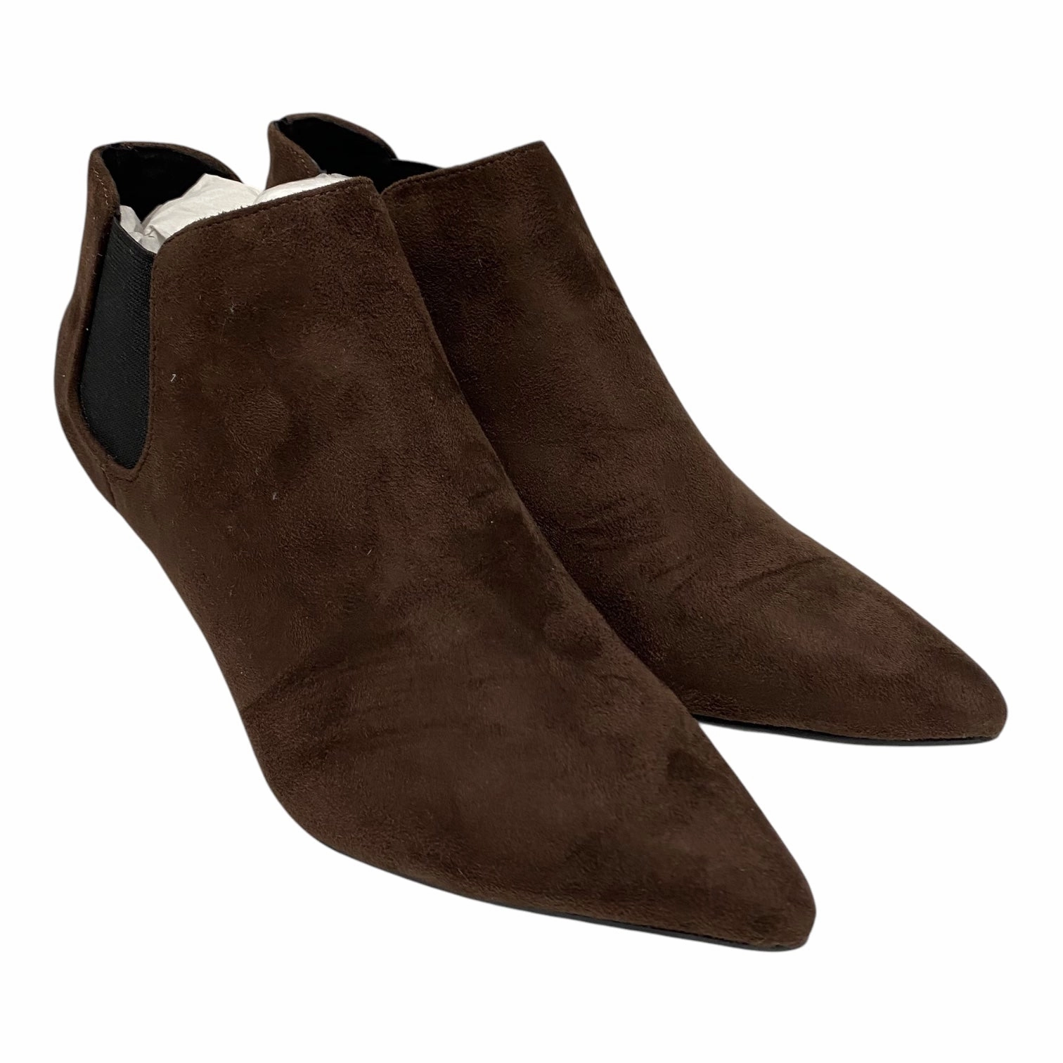 Boots Ankle Heels By Cme In Brown, Size:8 Quick Drying River Crossing Practical Style