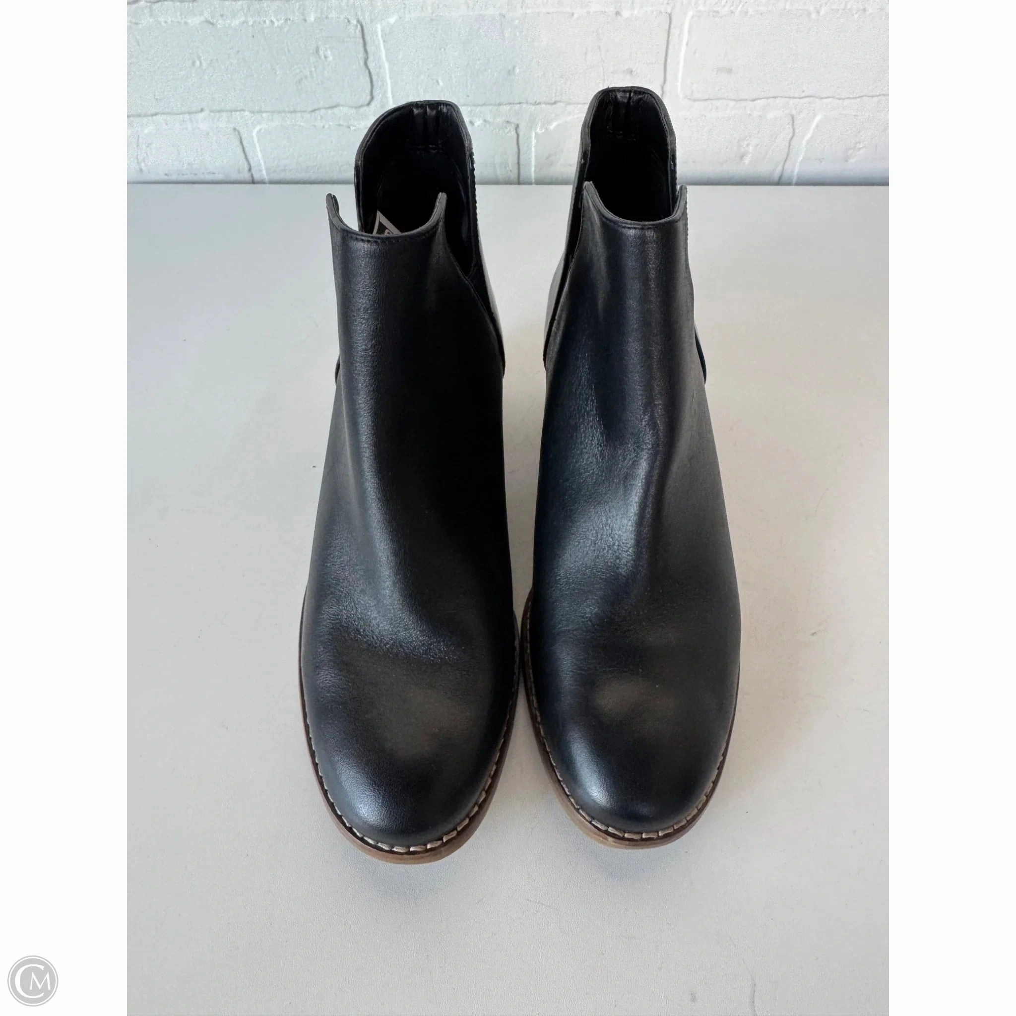 Flexible Shank Bendable Boots Ankle Heels By Cole-haan In Black, Size: 7.5