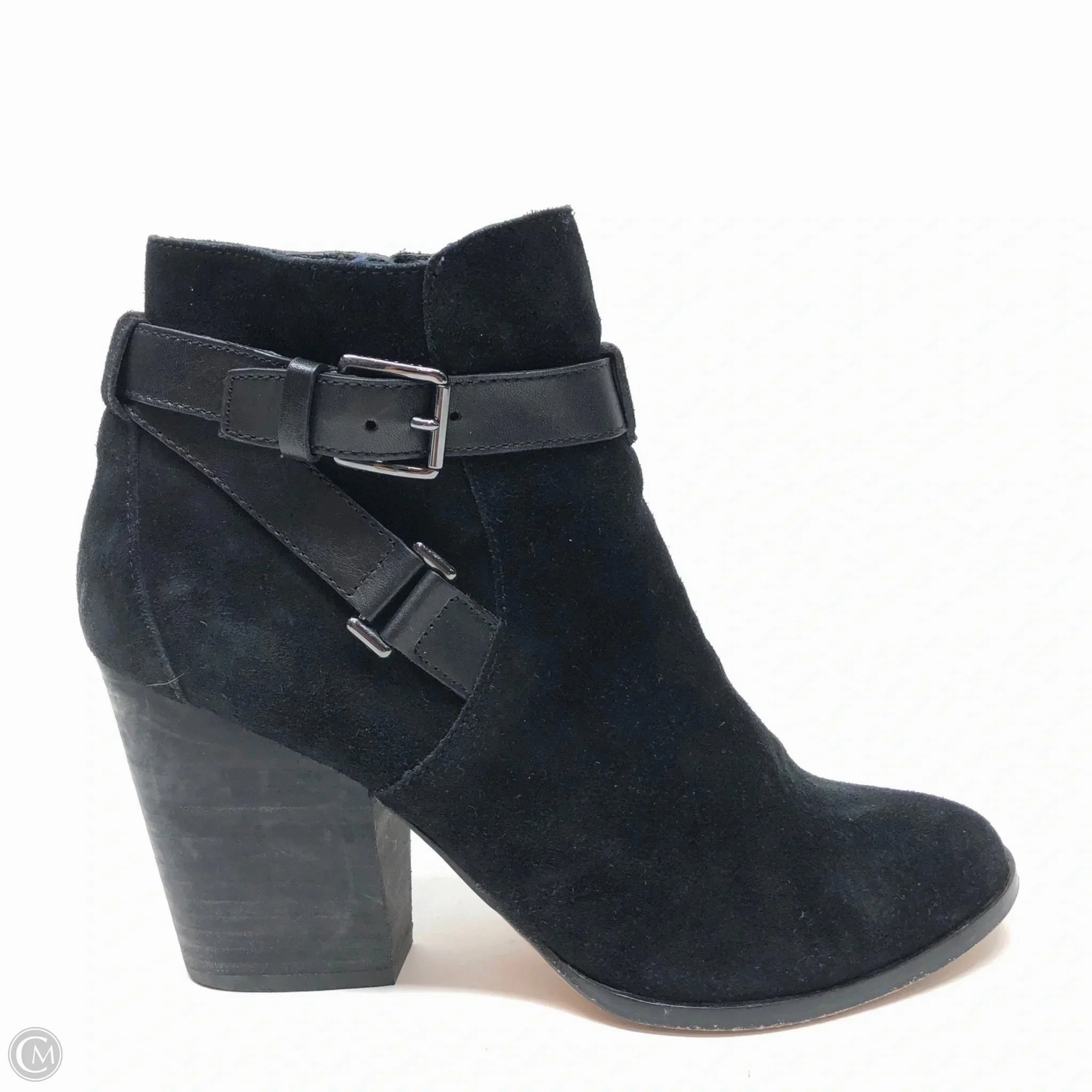 Crisp Edge Boots Ankle Heels By Cole-haan In Black, Size: 9