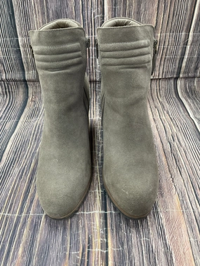 Boots Ankle Heels By Crown Vintage In Tan, Size: 11 Breathable Design Rough Trail
