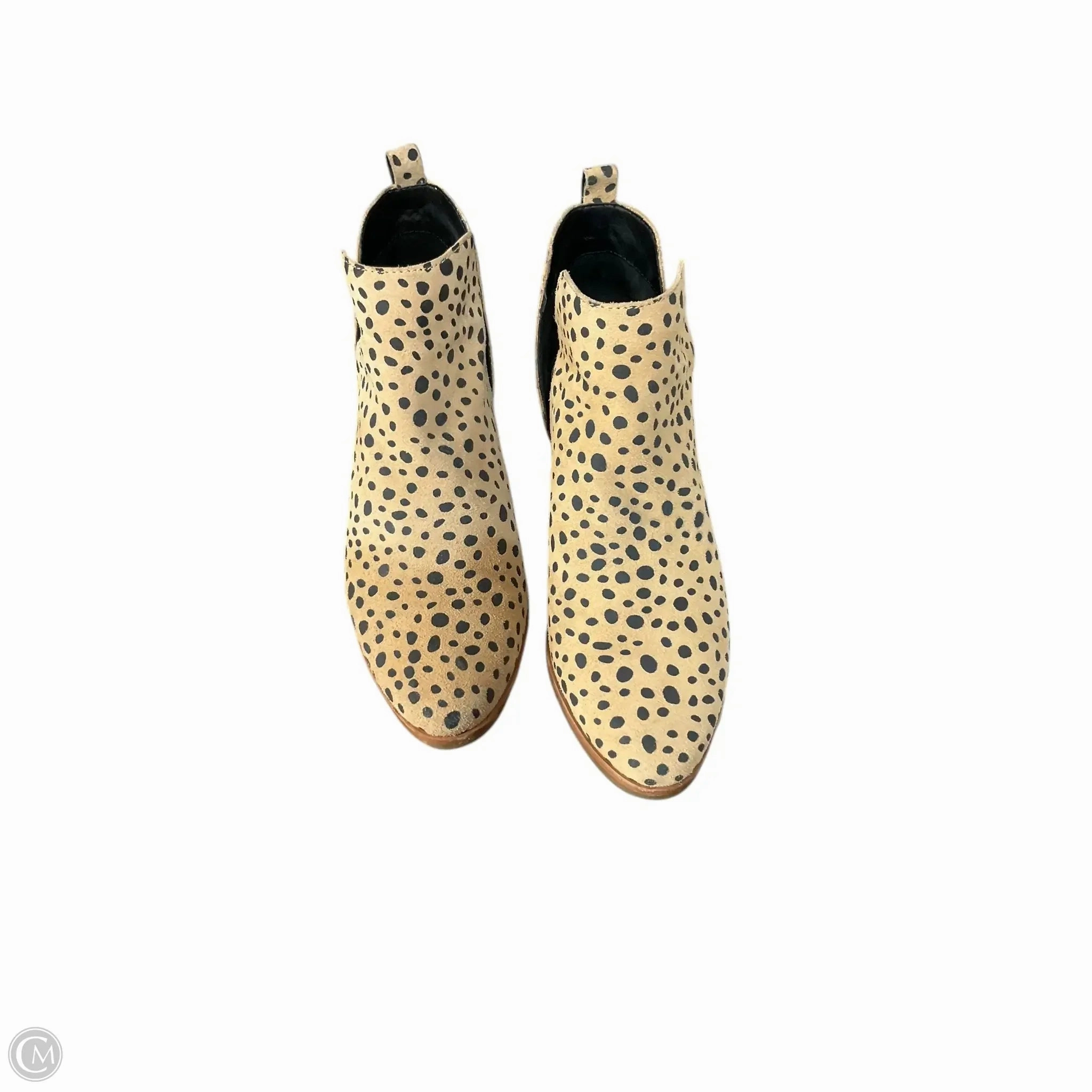 Boots Ankle Heels By Dolce Vita In Animal Print, Size: 8 Road Trip Stud Look