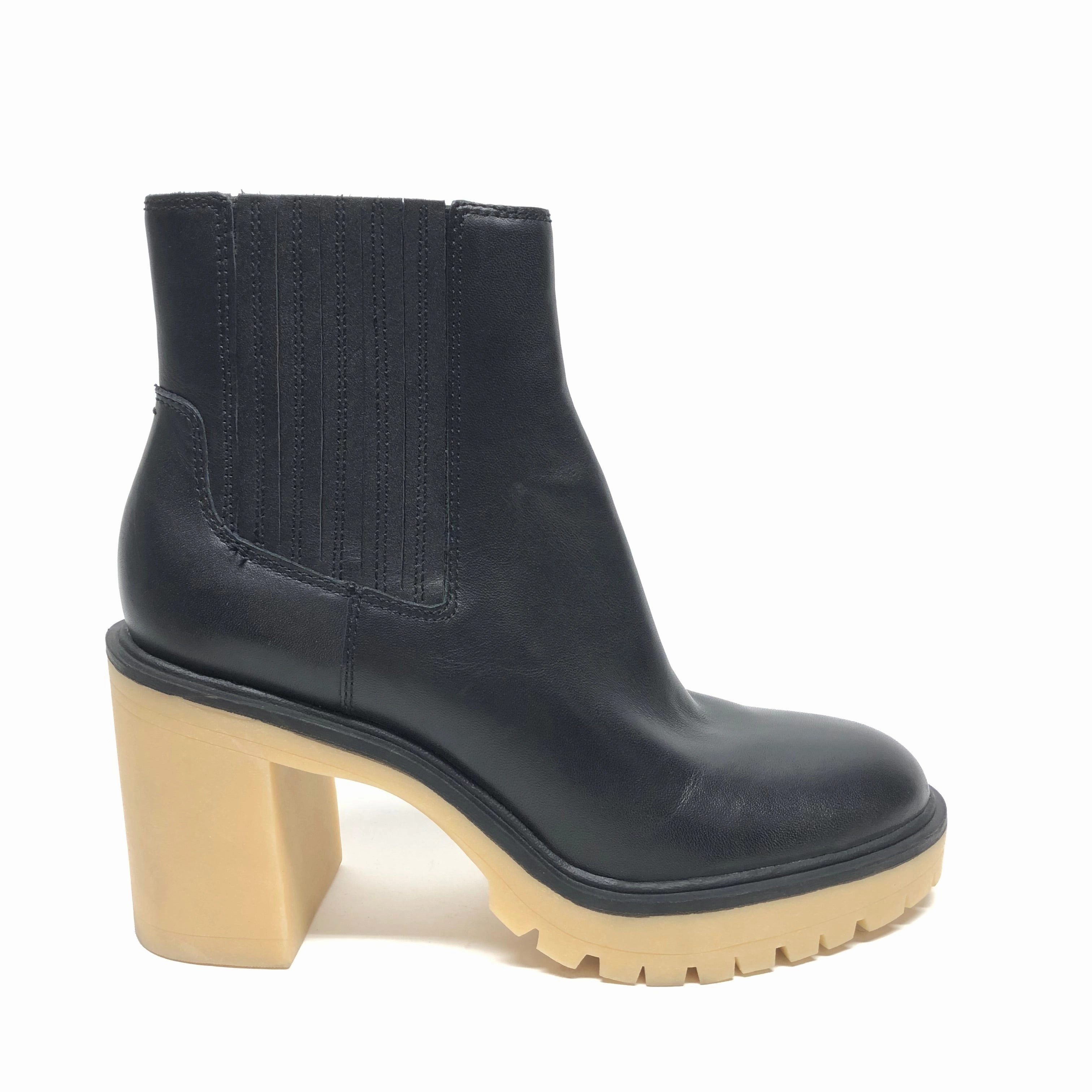 Boots Ankle Heels By Dolce Vita In Black, Size: 10 Urban Style Reinforced heel