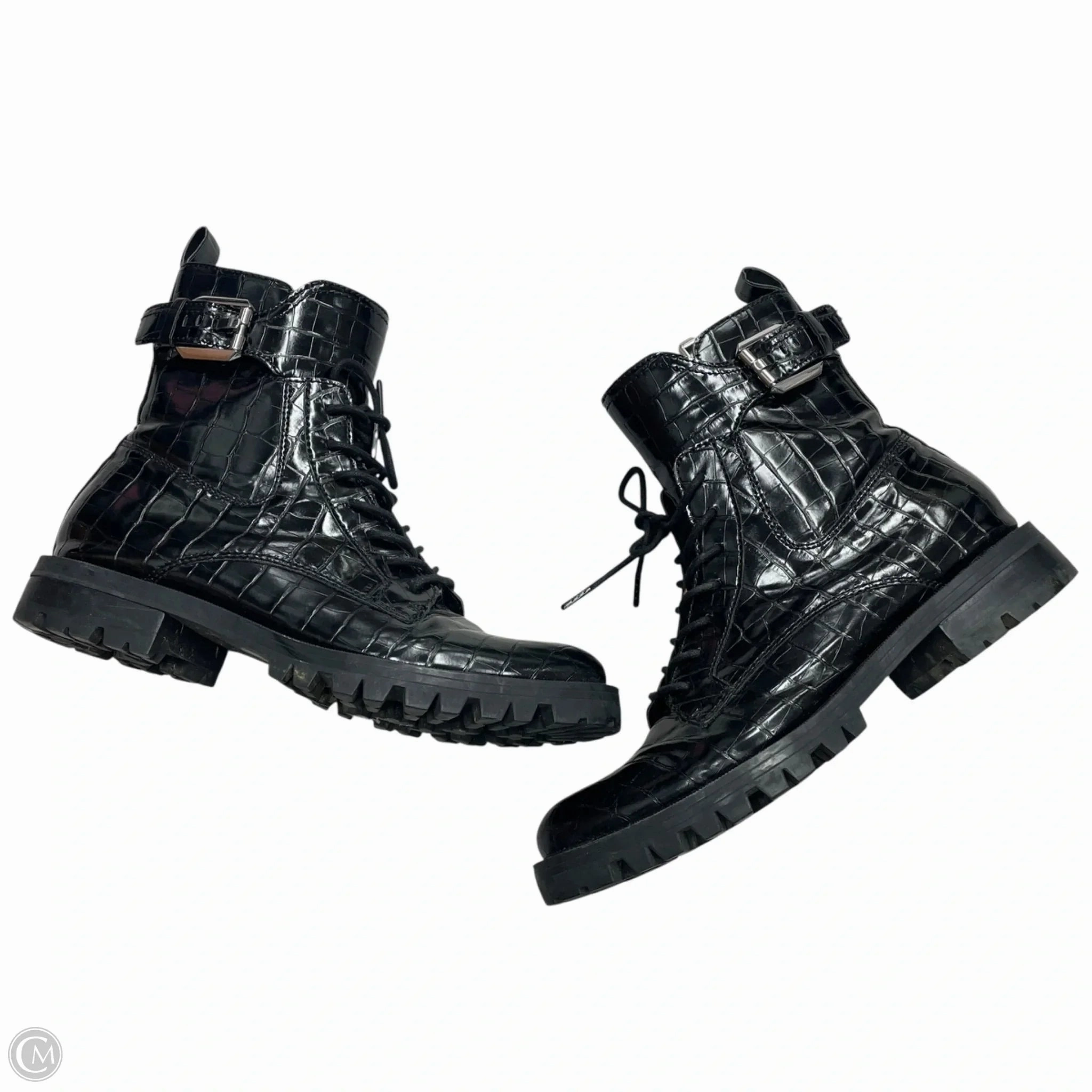 Premium Cushion Boots Ankle Heels By Dolce Vita In Black, Size: 9.5